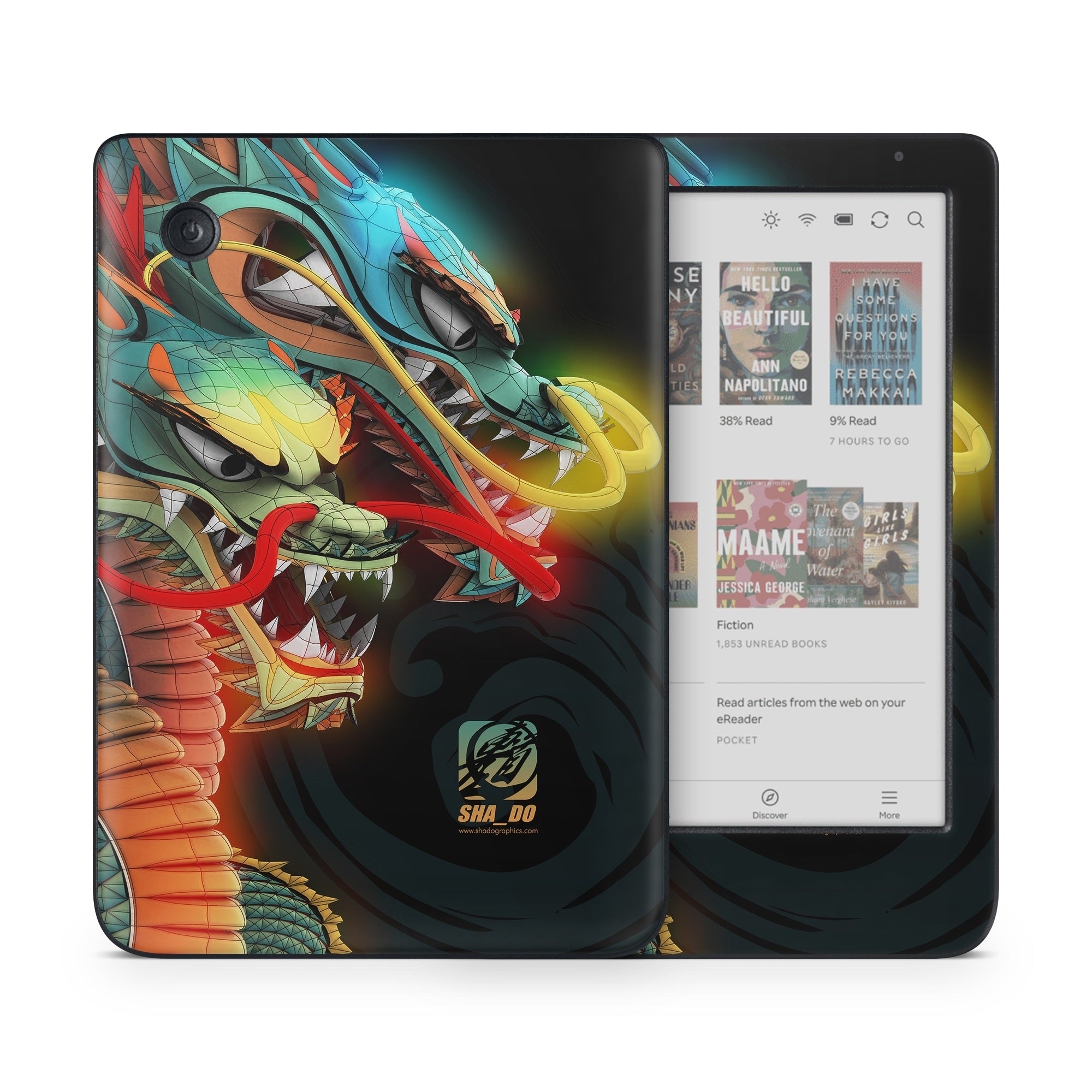 Dragons - Kobo Clara Colour Skin