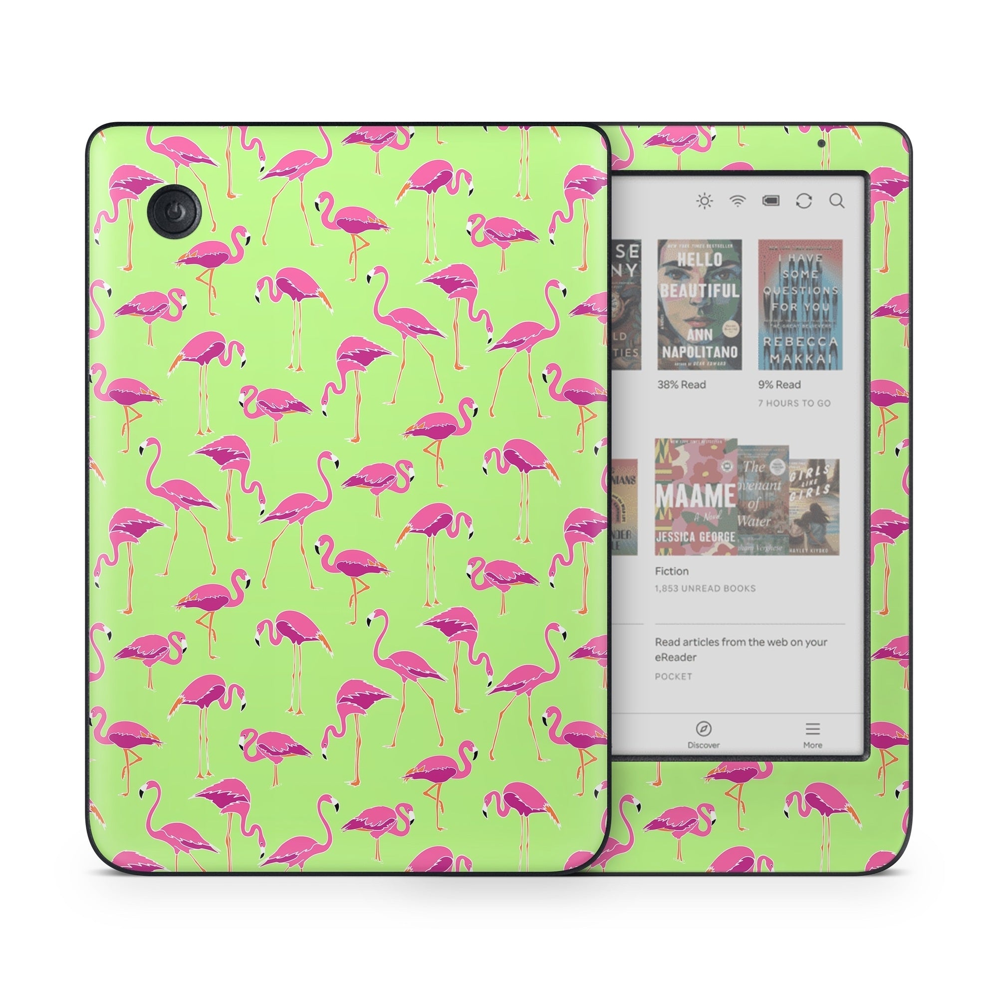 Flamingo Day - Kobo Clara Colour Skin