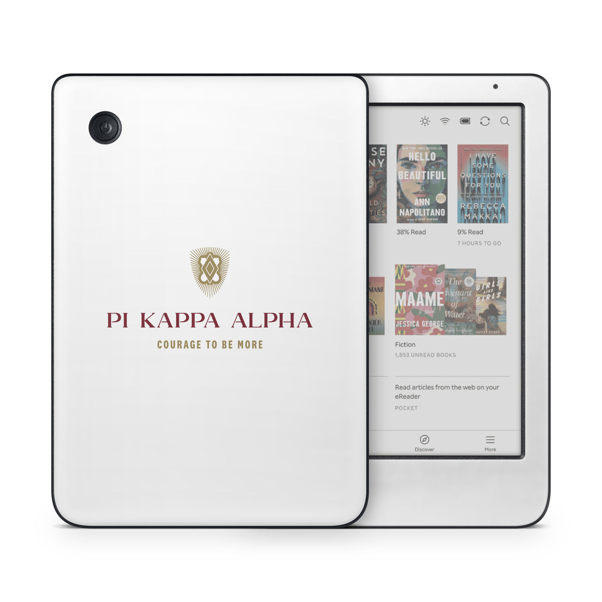 Pi Kappa Alpha Formal Logo White - Kobo Clara Colour Skin