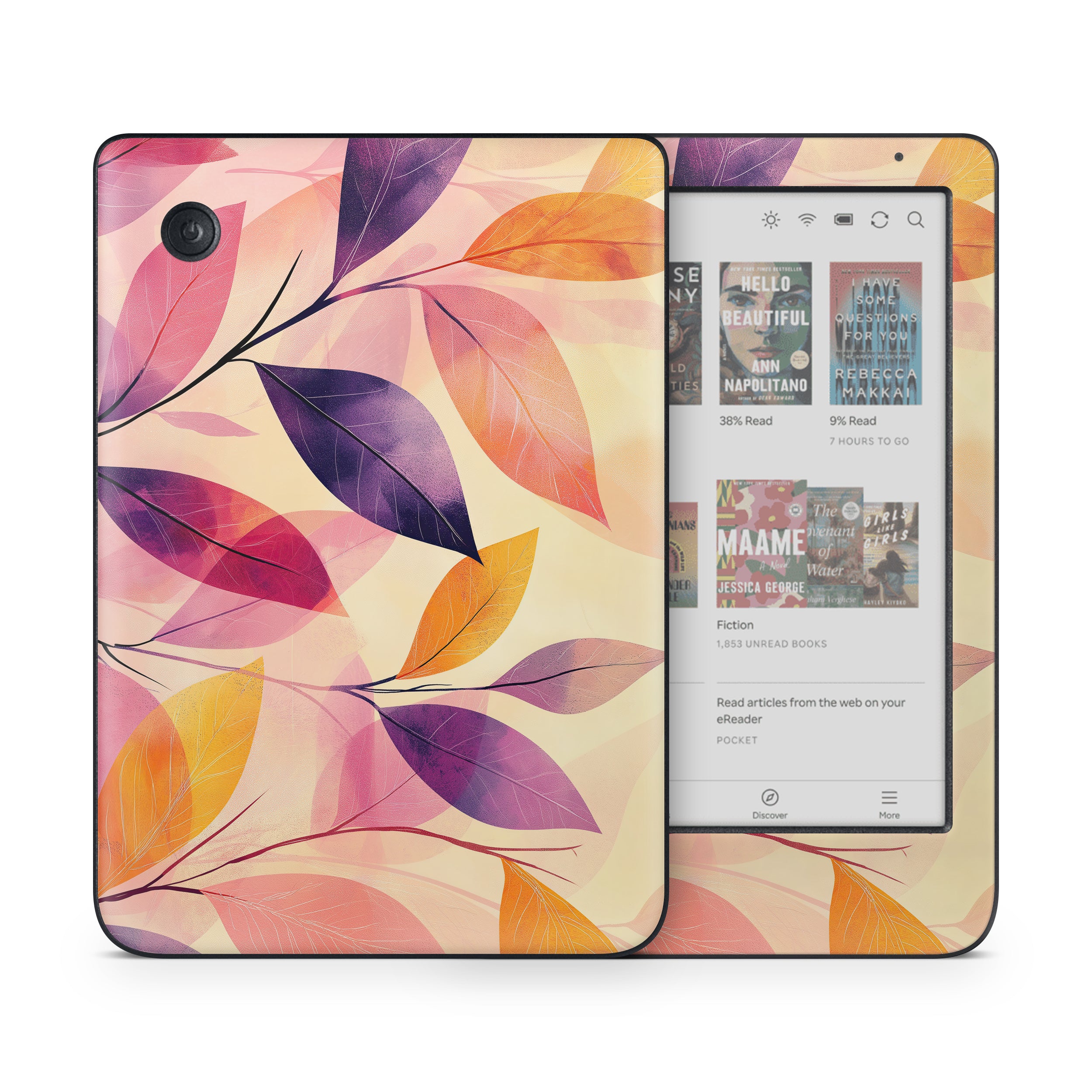 Pastel Blooms - Kobo Clara Colour Skin