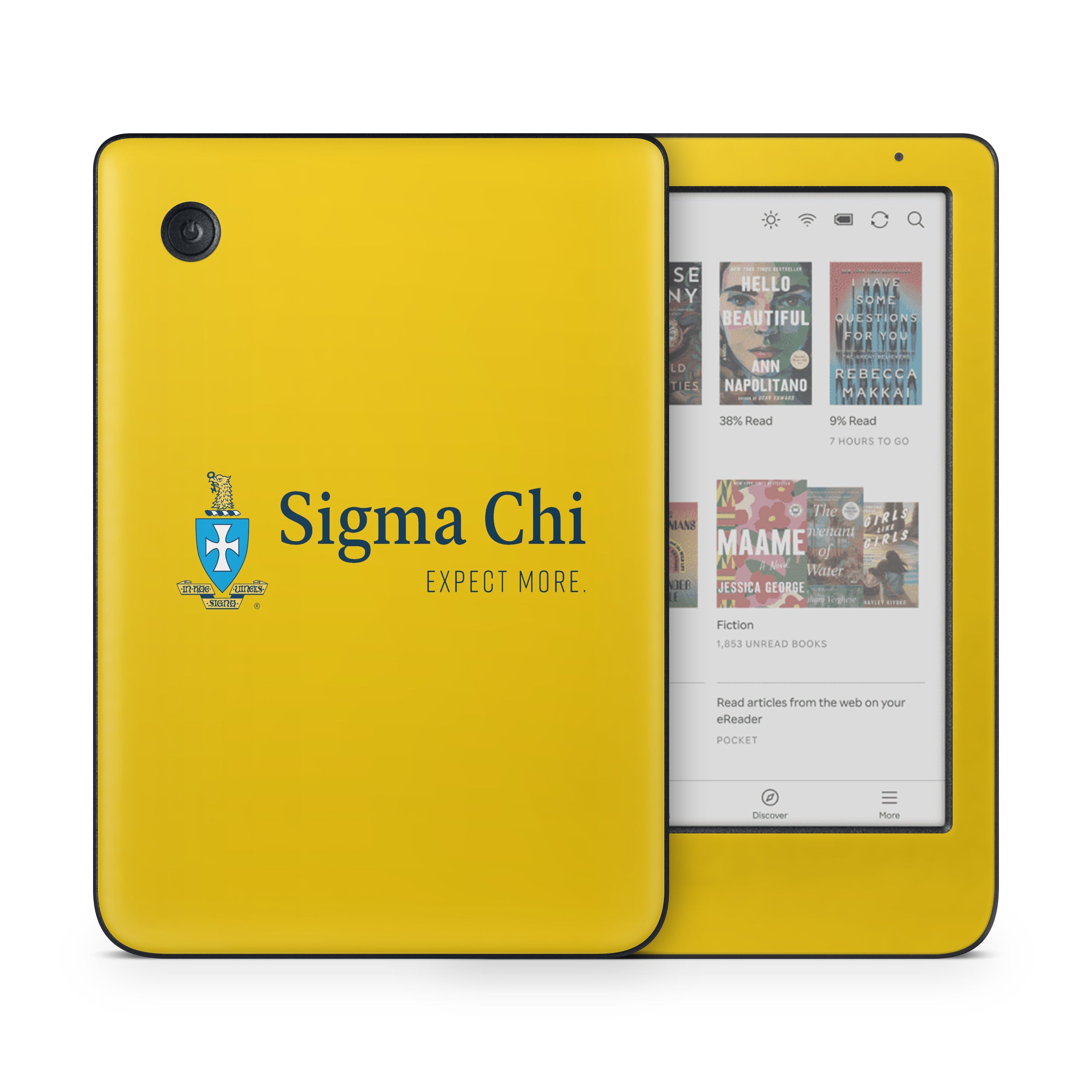 Sigma Chi Logo Gold - Kobo Clara Colour Skin