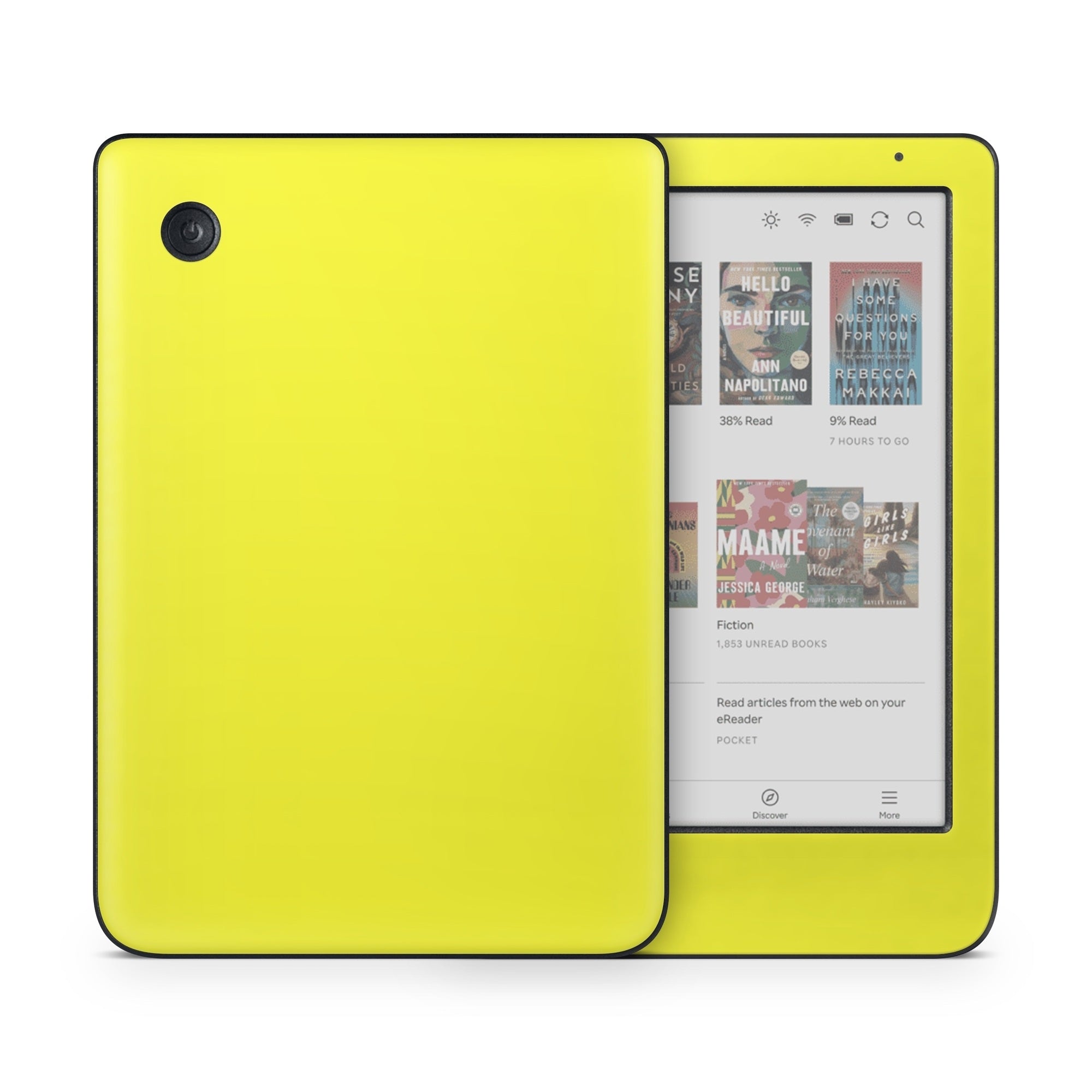 Solid State Lemon - Kobo Clara Colour Skin
