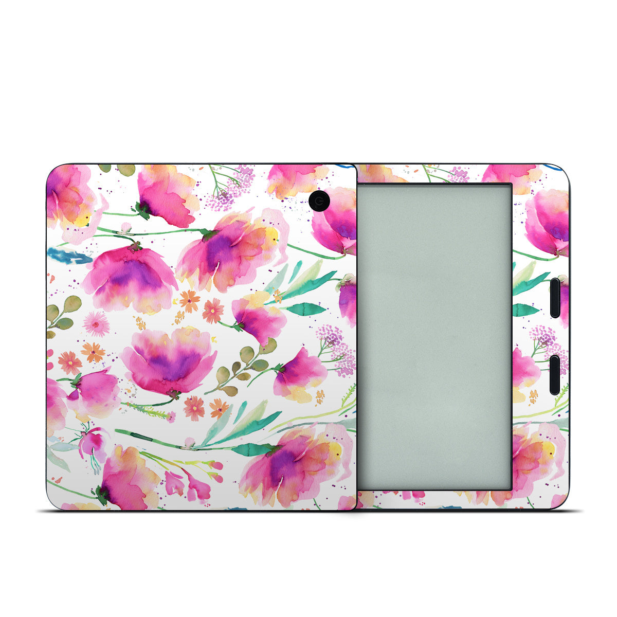 Abstract Pink Poppies - Kobo Libra 2 Skin