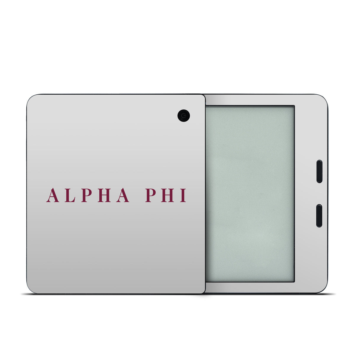 Alpha Phi Wordmark Silver - Kobo Libra 2 Skin