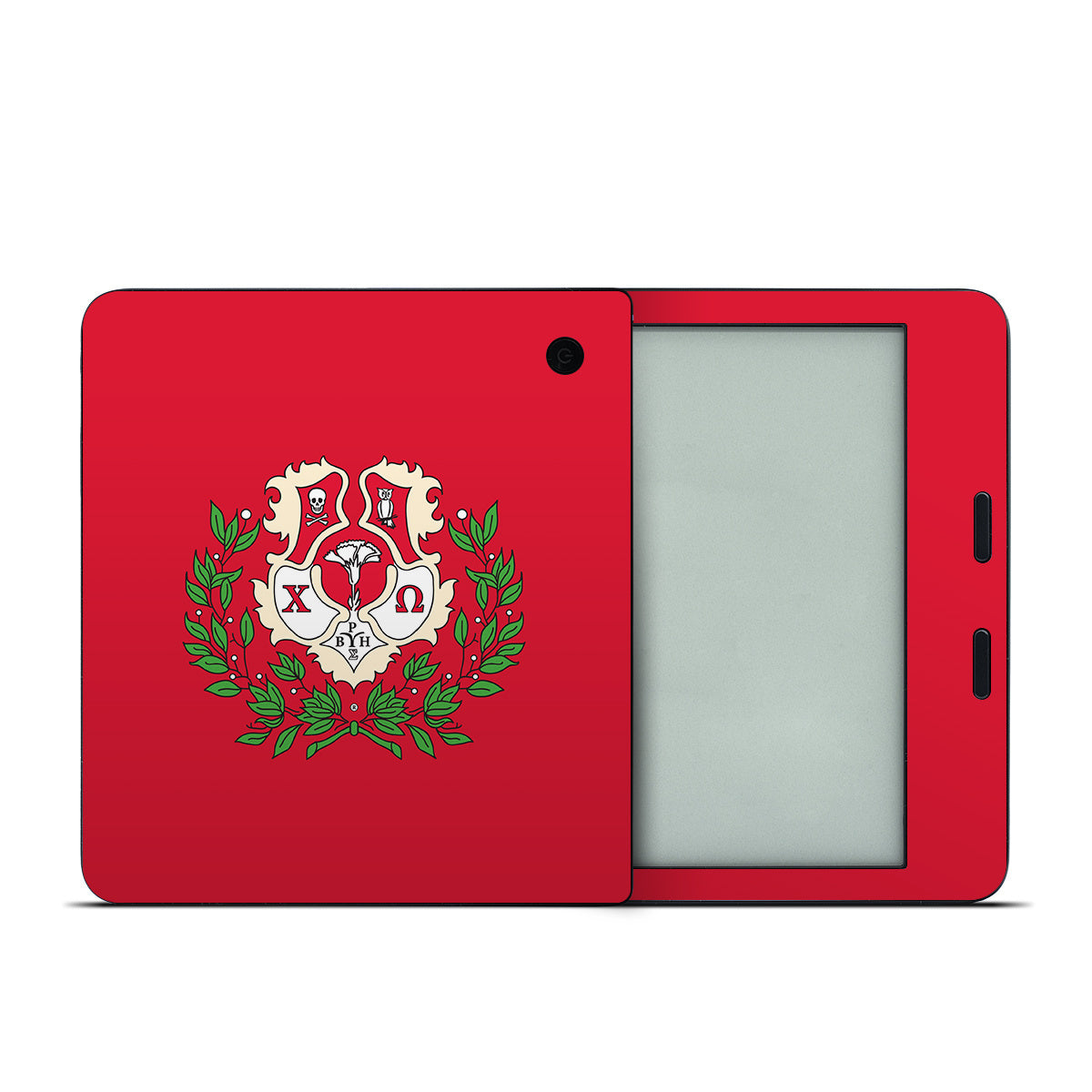 Chi Omega Crest Cardinal - Kobo Libra 2 Skin