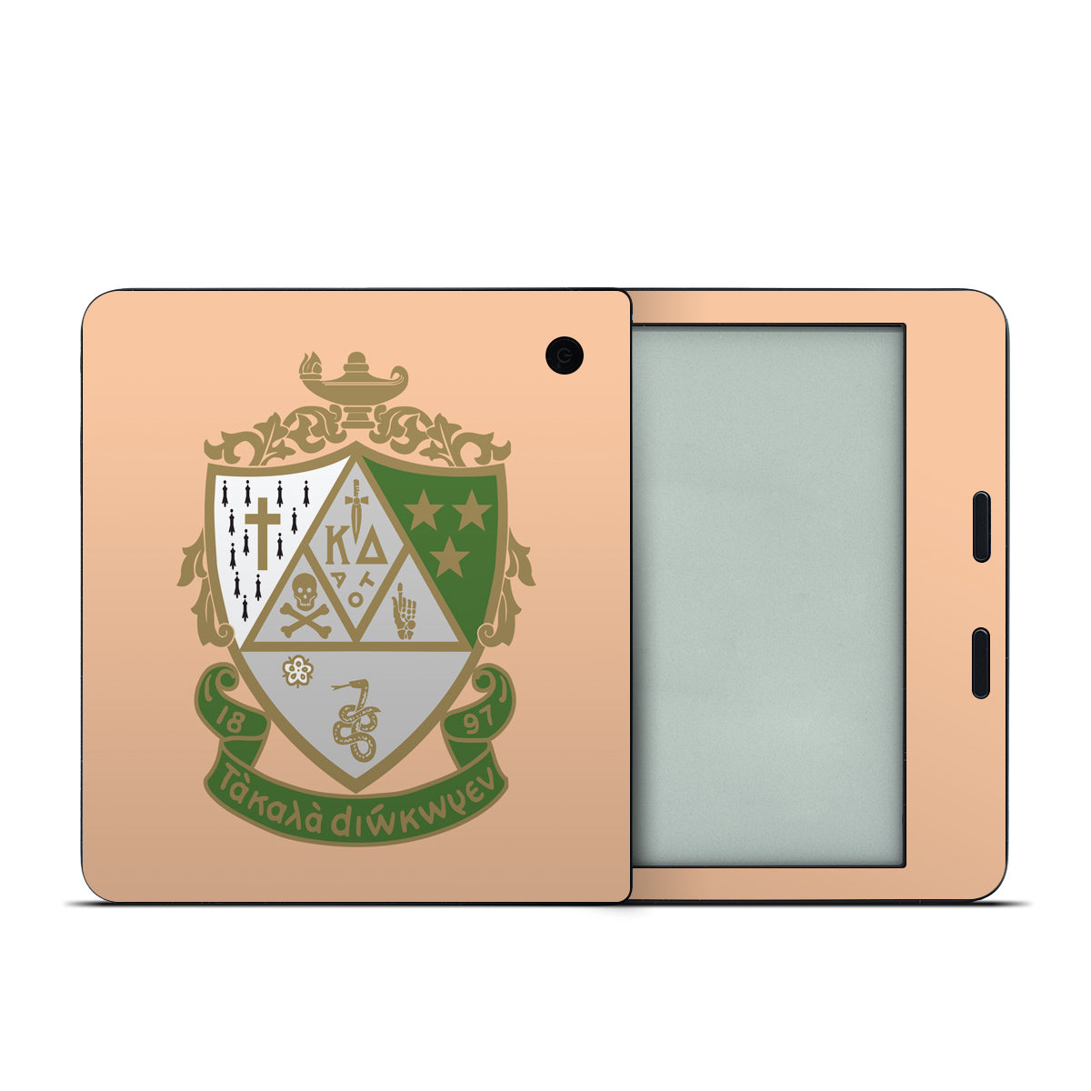 Kappa Delta Crest Empowered Peach - Kobo Libra 2 Skin