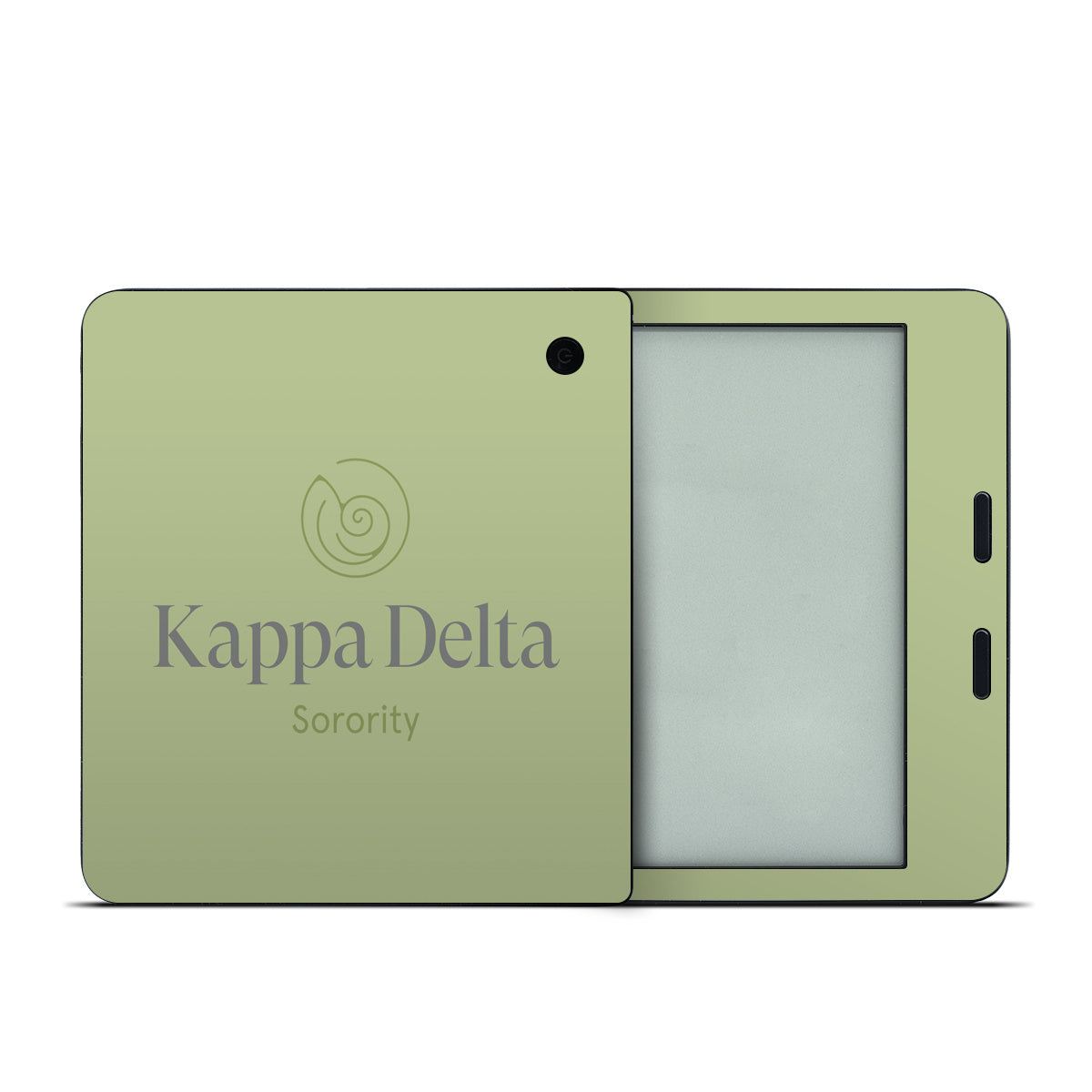 Kappa Delta Primary Logo Light Olive - Kobo Libra 2 Skin