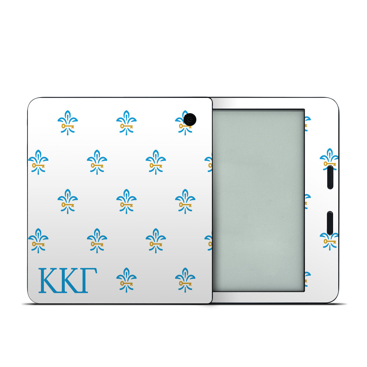 Kappa Kappa Gamma Fleur De Key Pattern White - Kobo Libra 2 Skin