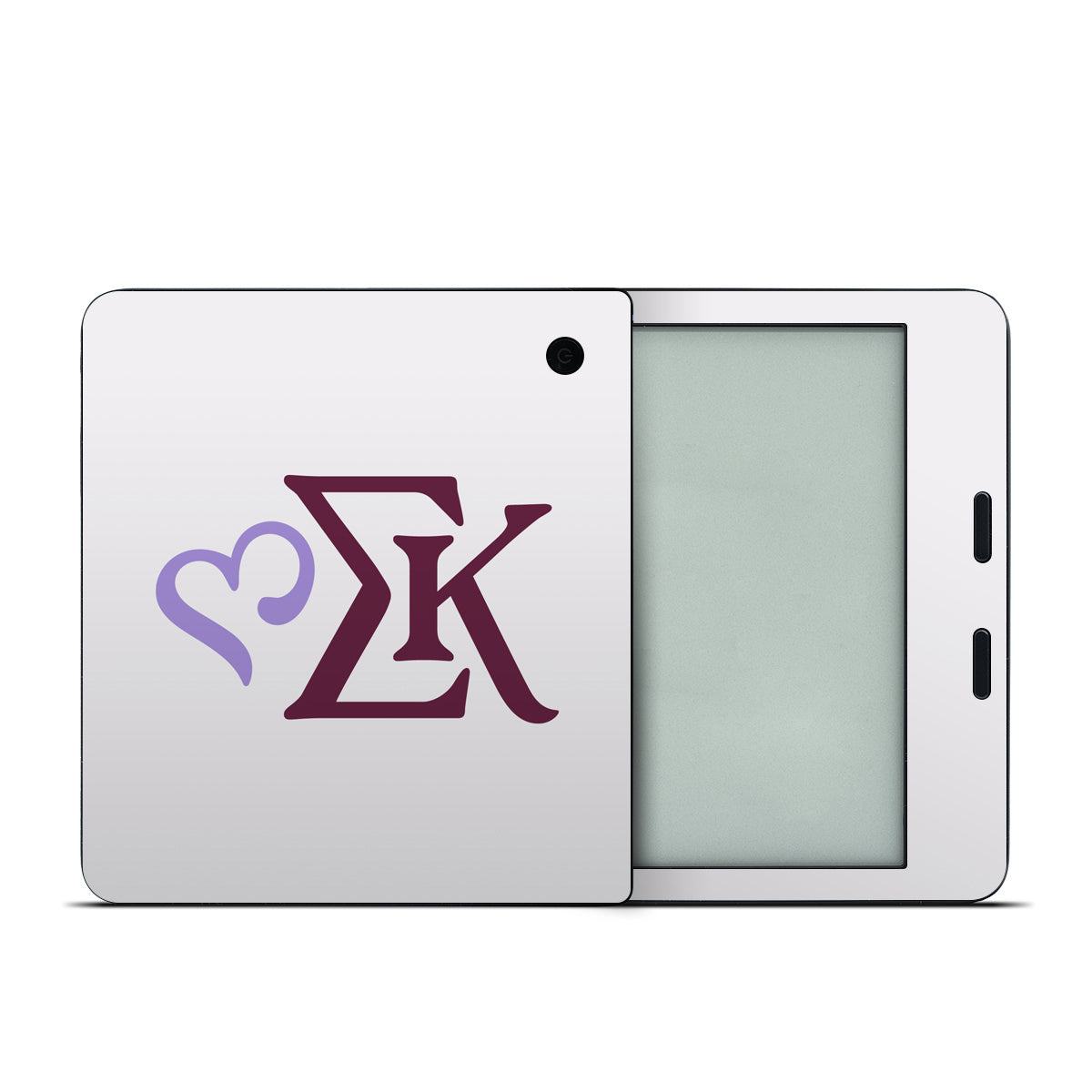 Sigma Kappa Greek Letters Two Color on Dove Love - Kobo Libra 2 Skin