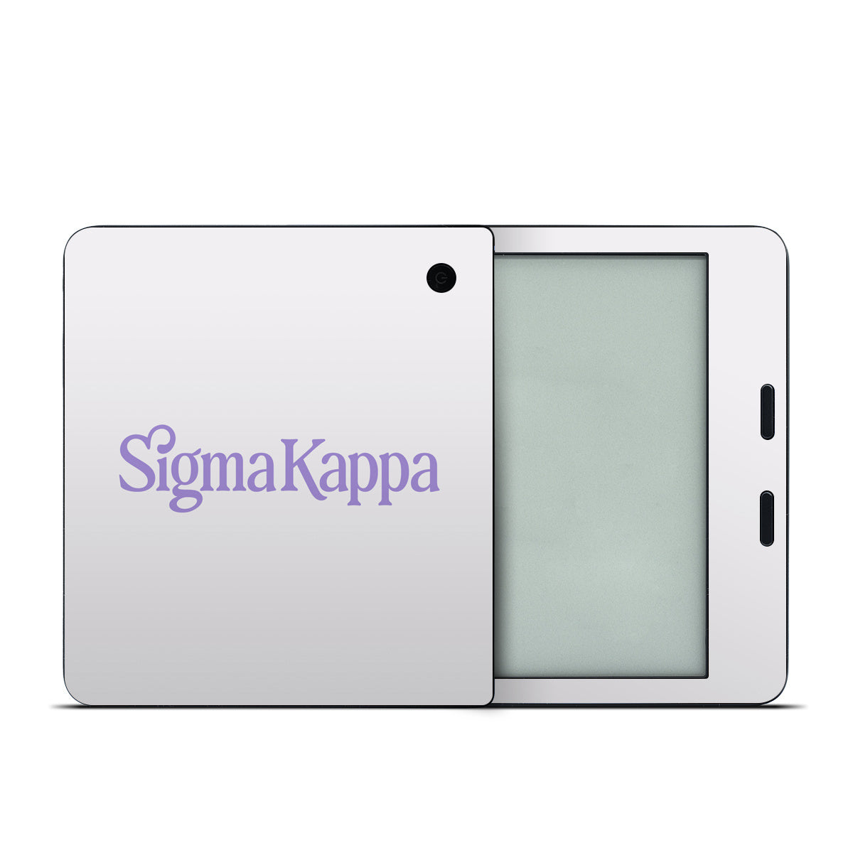 Sigma Kappa Primary Logo Legacy Lavender on Dove Love - Kobo Libra 2 Skin