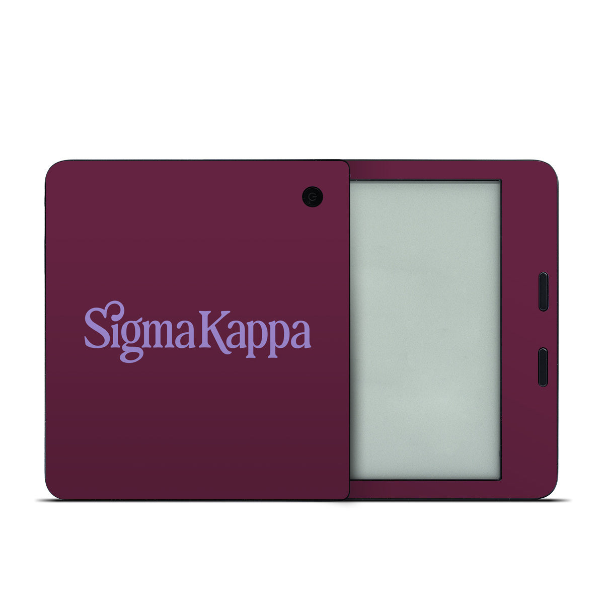 Sigma Kappa Primary Logo Legacy Lavender on Mary Maroon - Kobo Libra 2 Skin