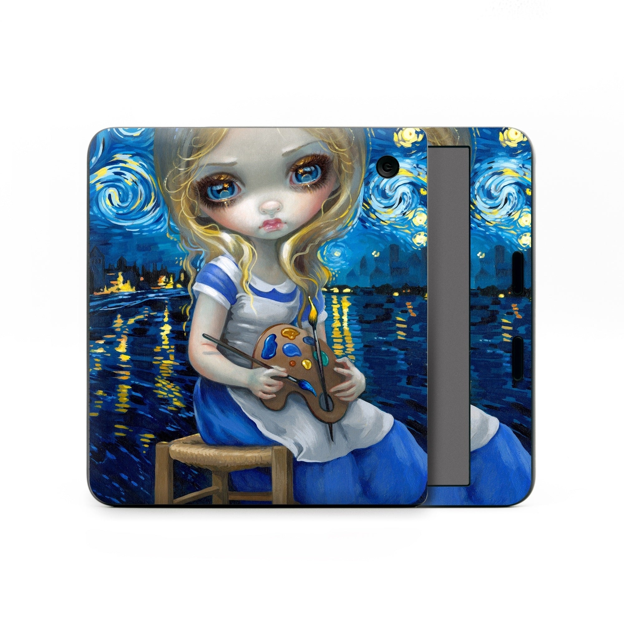 Alice in a Van Gogh - Kobo Libra Colour Skin