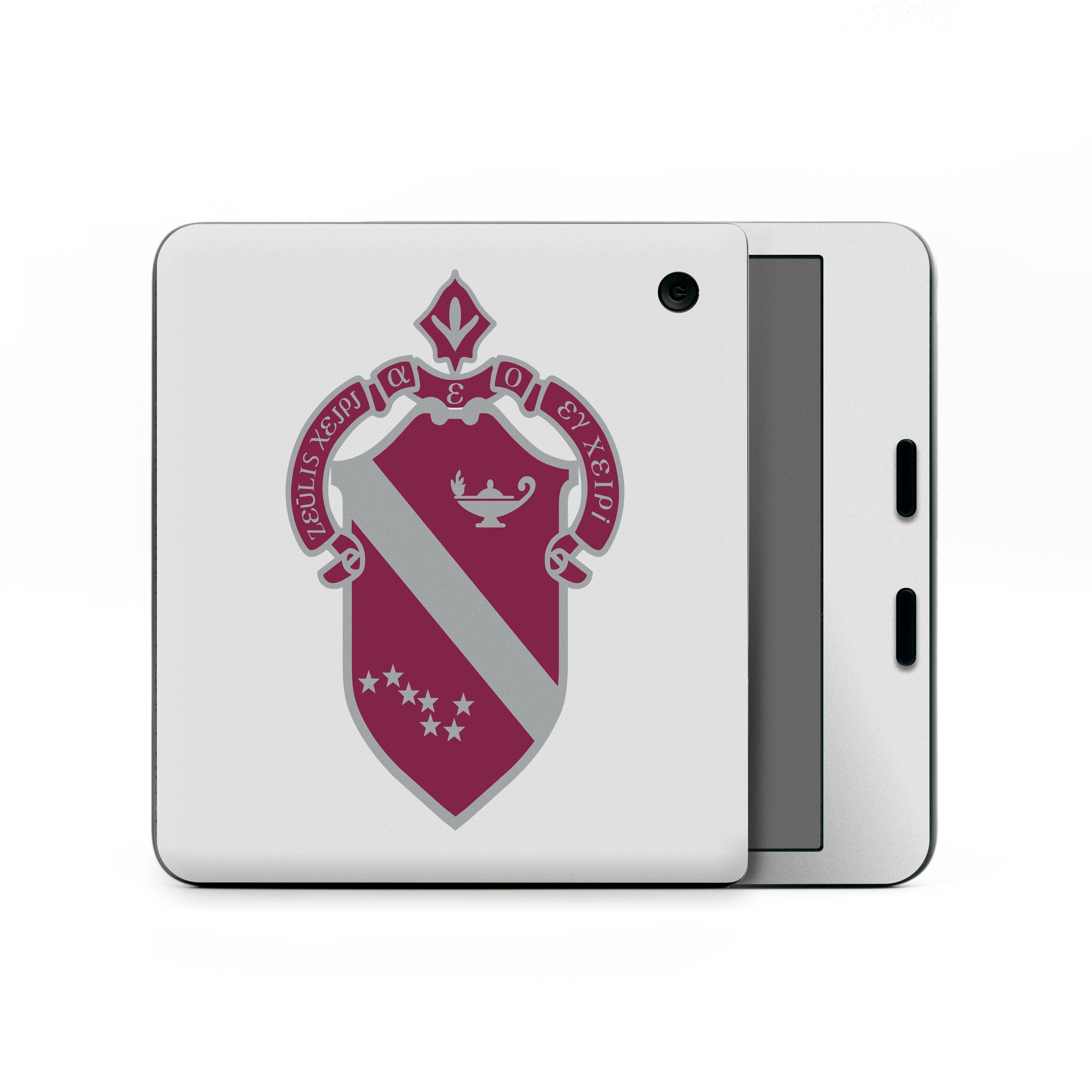 Alpha Phi Crest Silver - Kobo Libra Colour Skin