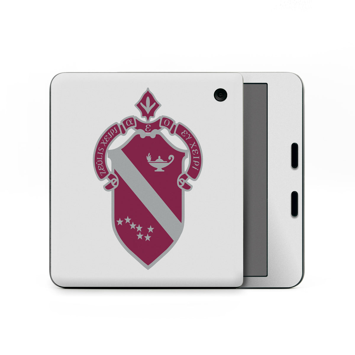 Alpha Phi Crest Silver - Kobo Libra Colour Skin