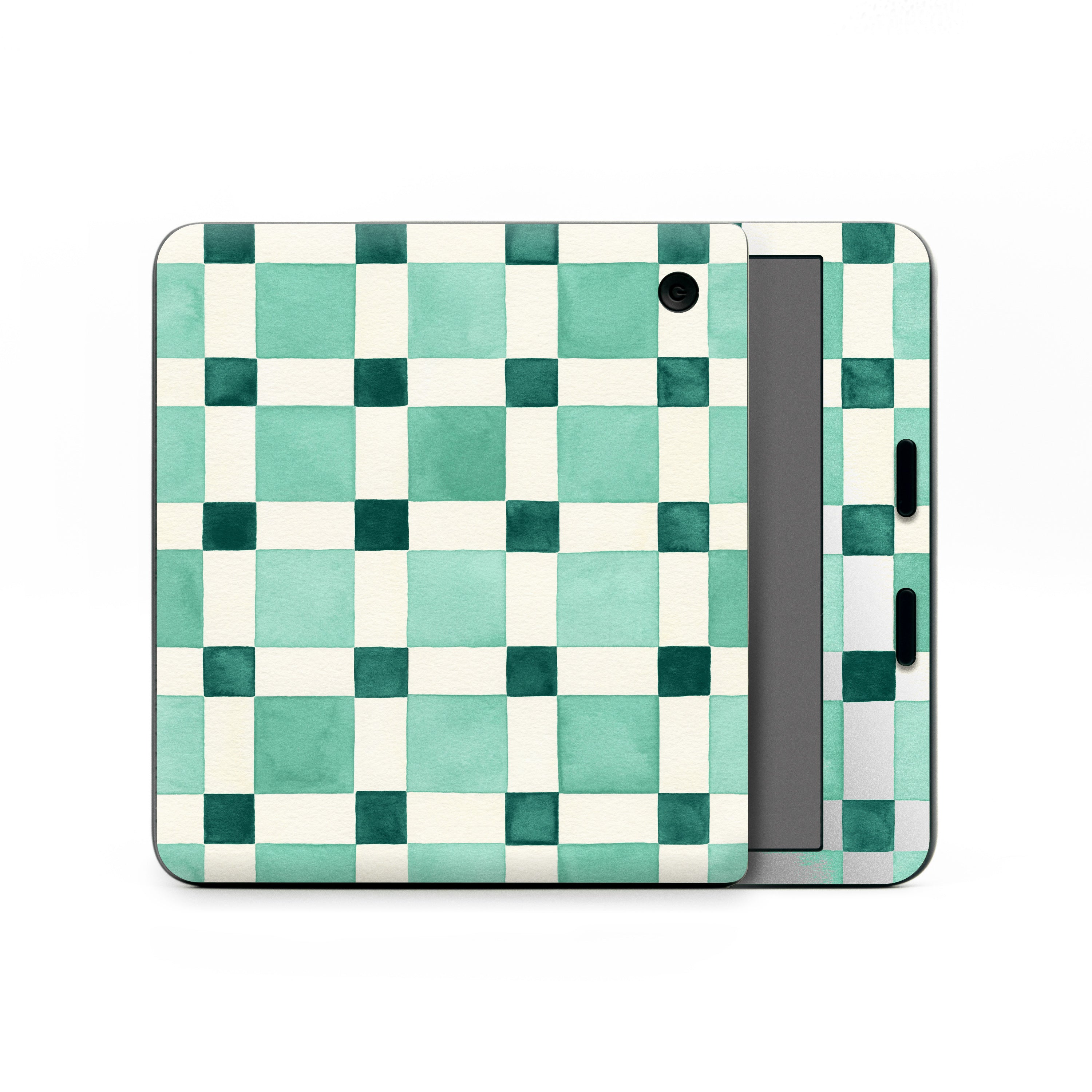 Checker Mosaic Green - Kobo Libra Colour Skin