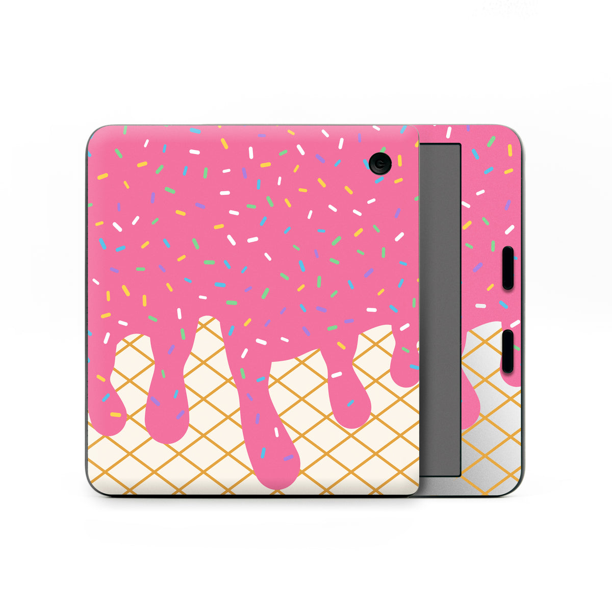 Strawberry Ice Cream Drip - Kobo Libra Colour Skin