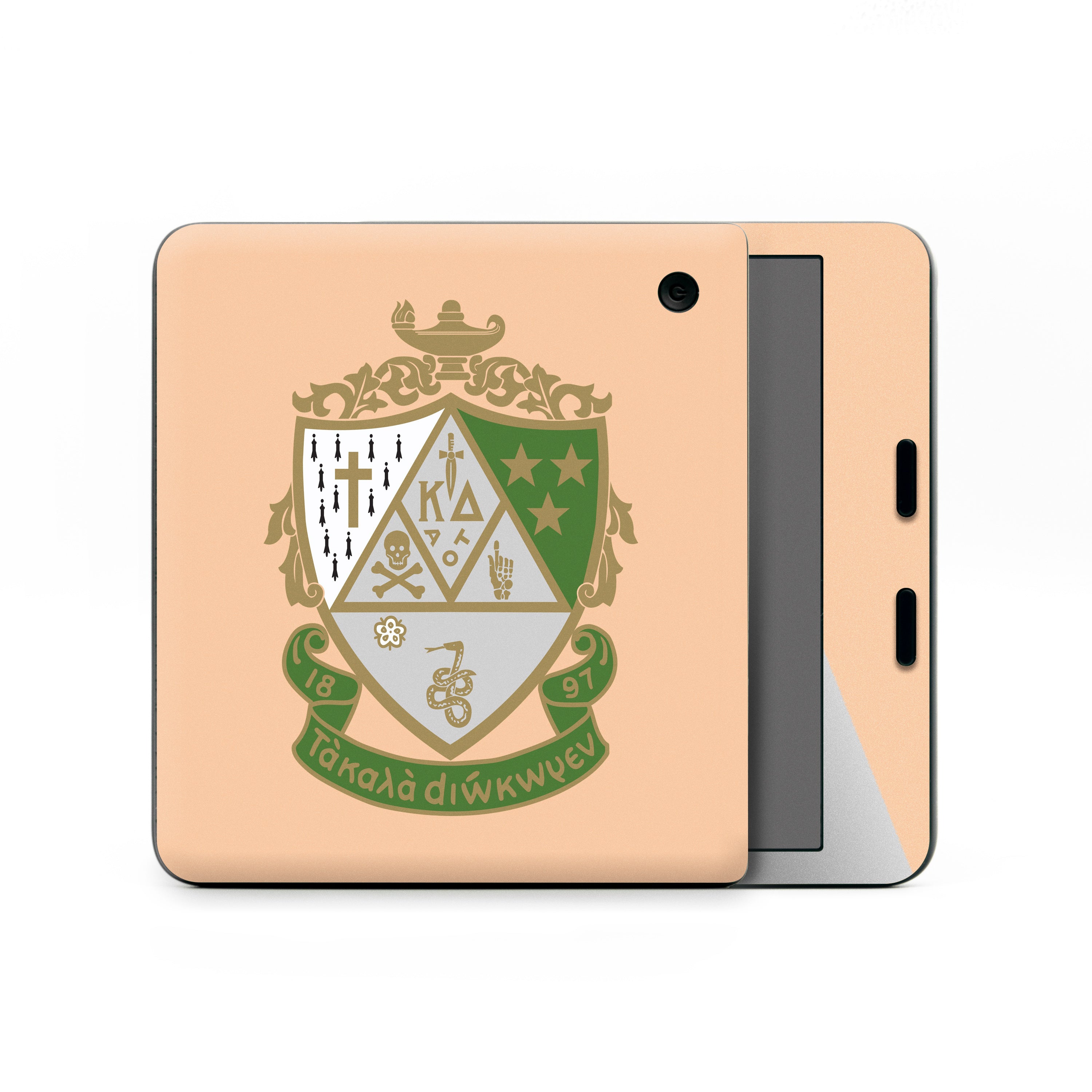 Kappa Delta Crest Empowered Peach - Kobo Libra Colour Skin