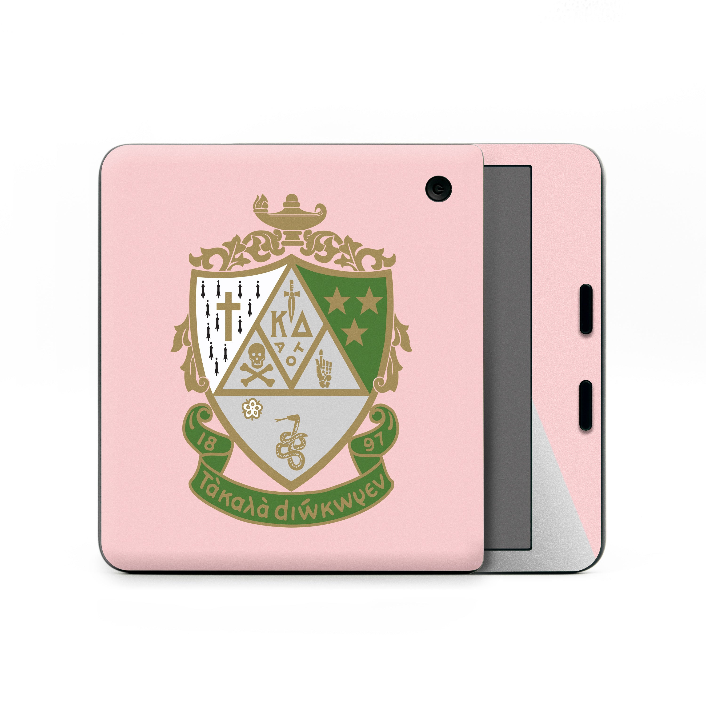 Kappa Delta Crest Blush Pink - Kobo Libra Colour Skin