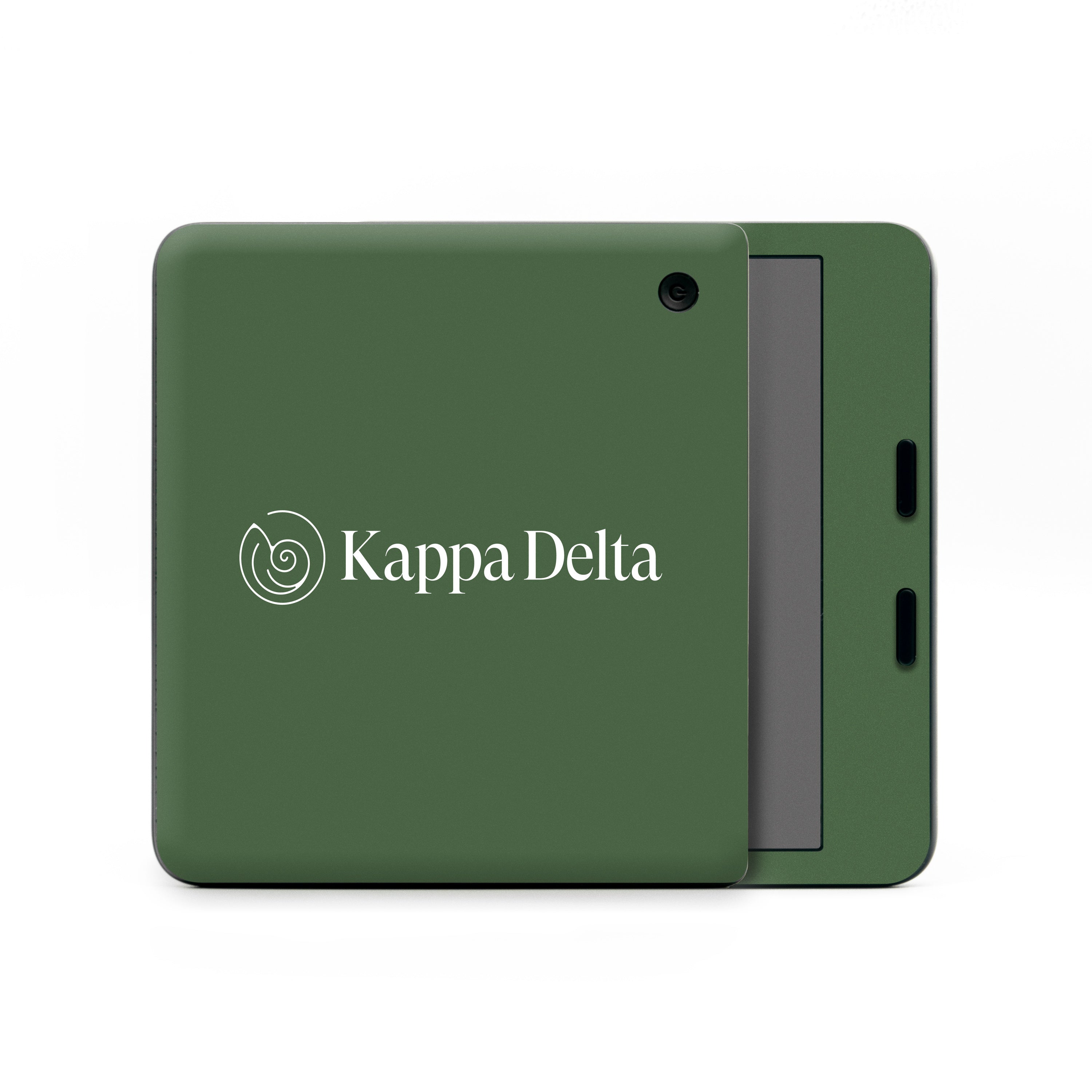 Kappa Delta Secondary Logo Dark Olive - Kobo Libra Colour Skin