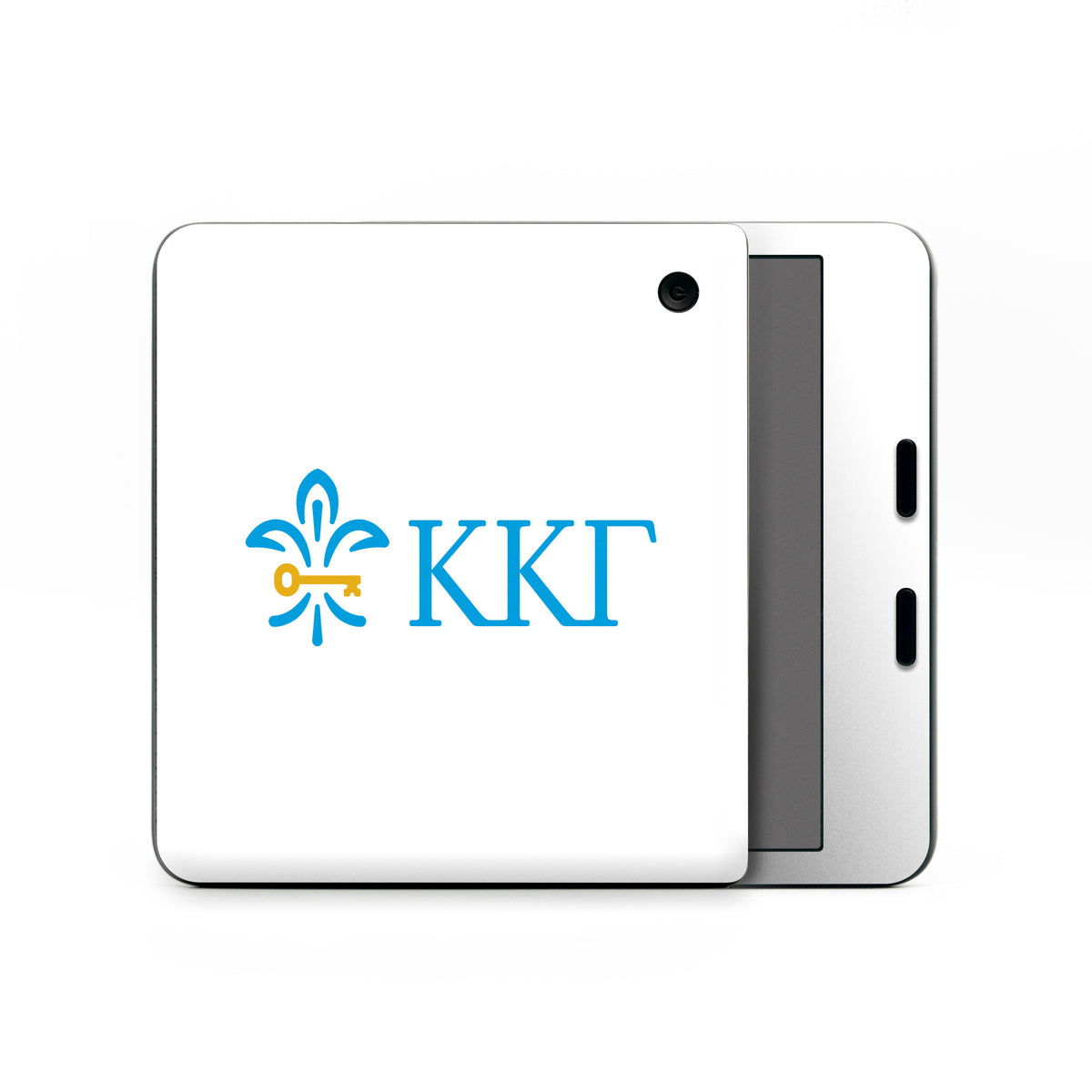 Kappa Kappa Gamma Letterkey Horizontal White - Kobo Libra Colour Skin