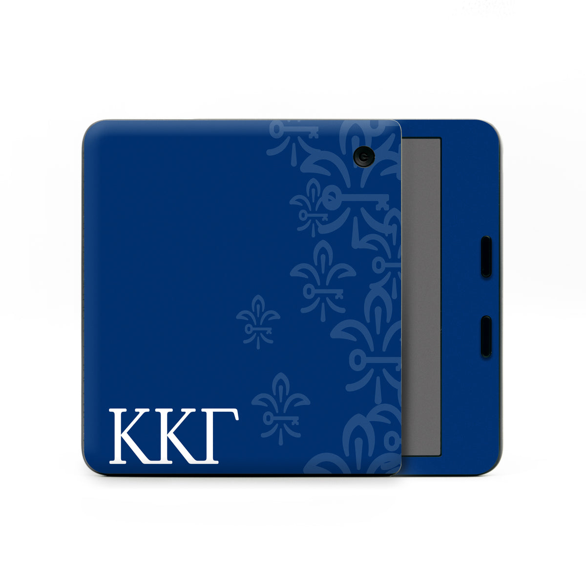 Kappa Kappa Gamma Letters and Fleur De Key Gamma Blue - Kobo Libra Colour Skin