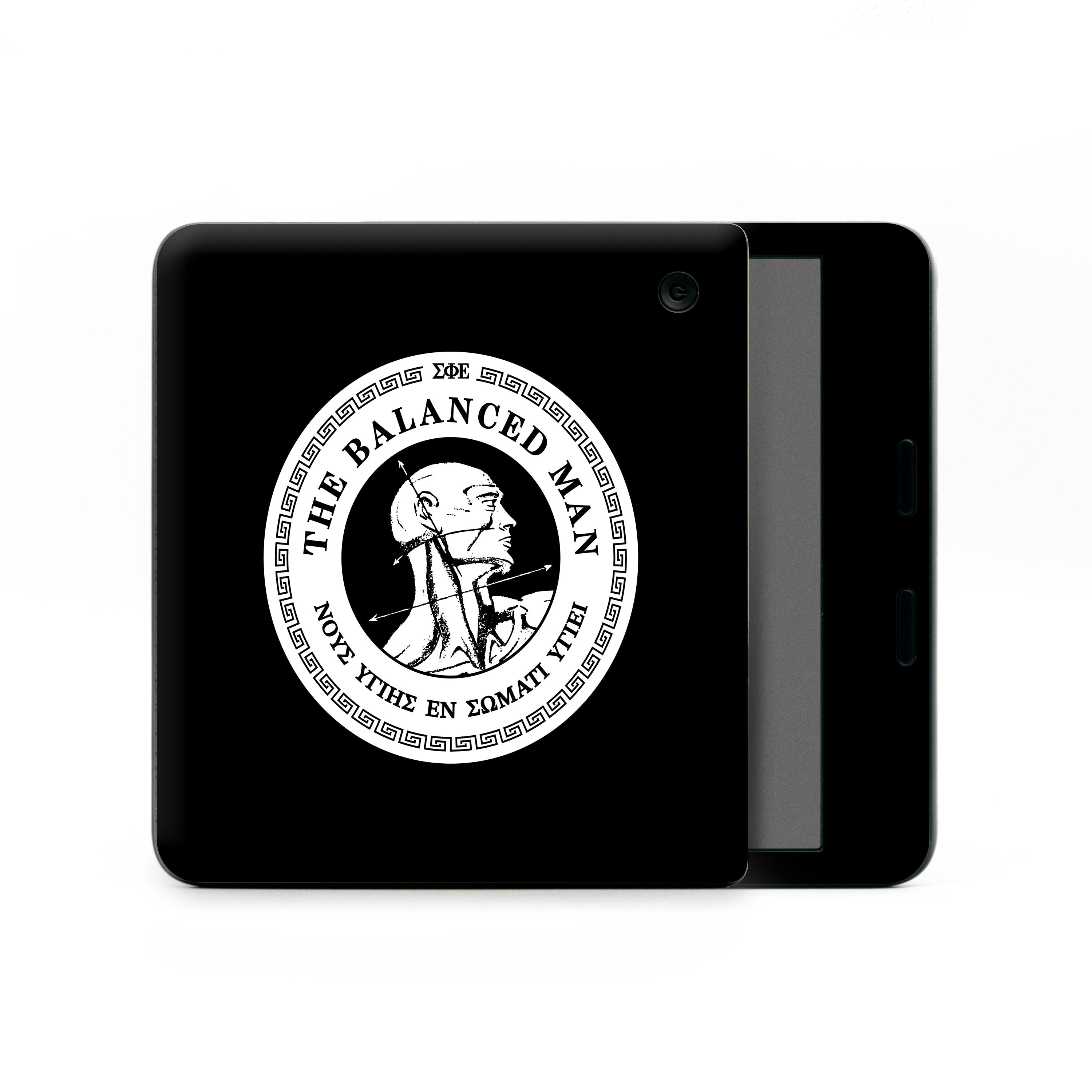 Sigma Phi Epsilon Balanced Man Black - Kobo Libra Colour Skin