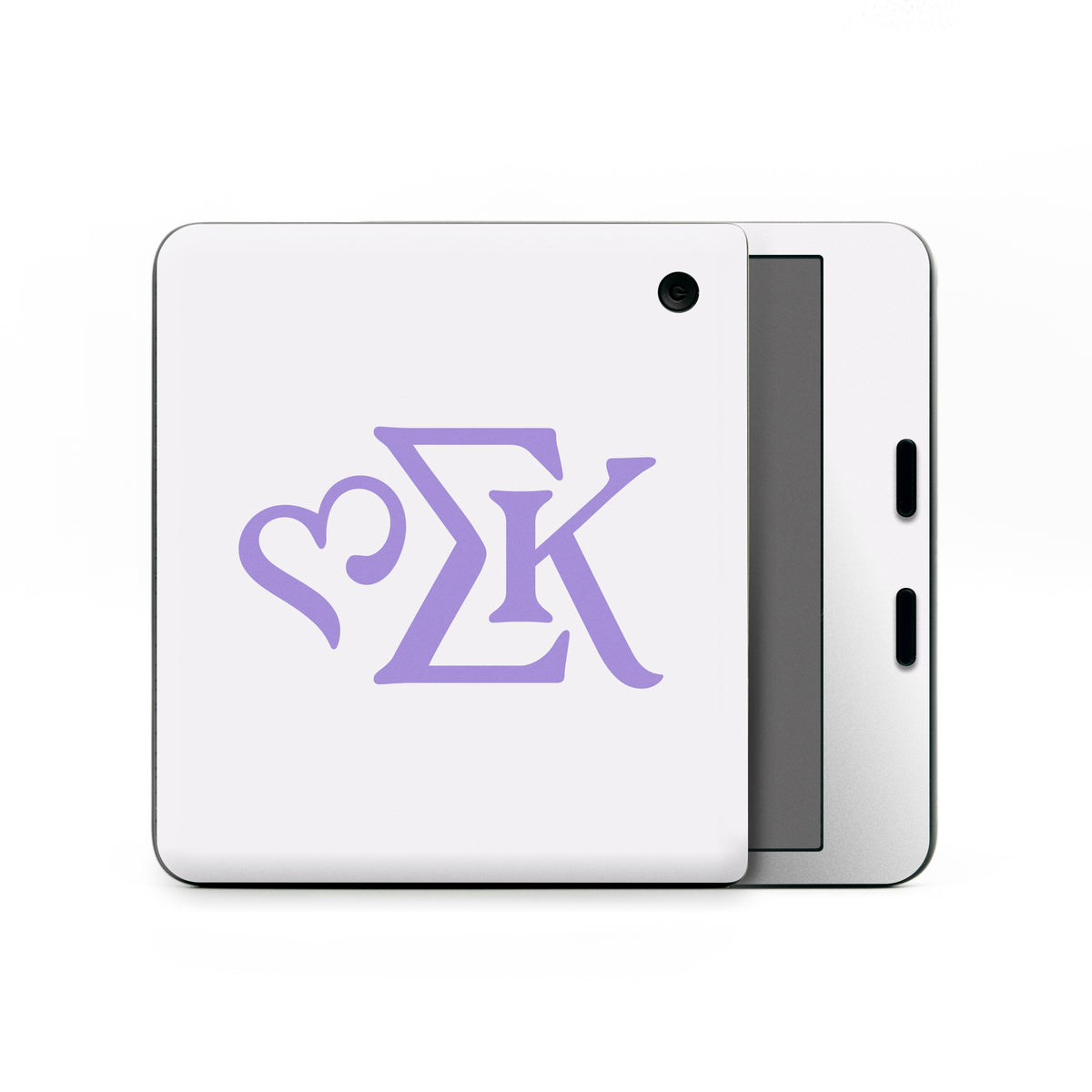 Sigma Kappa Greek Letters Legacy Lavender on Dove Love - Kobo Libra Colour Skin