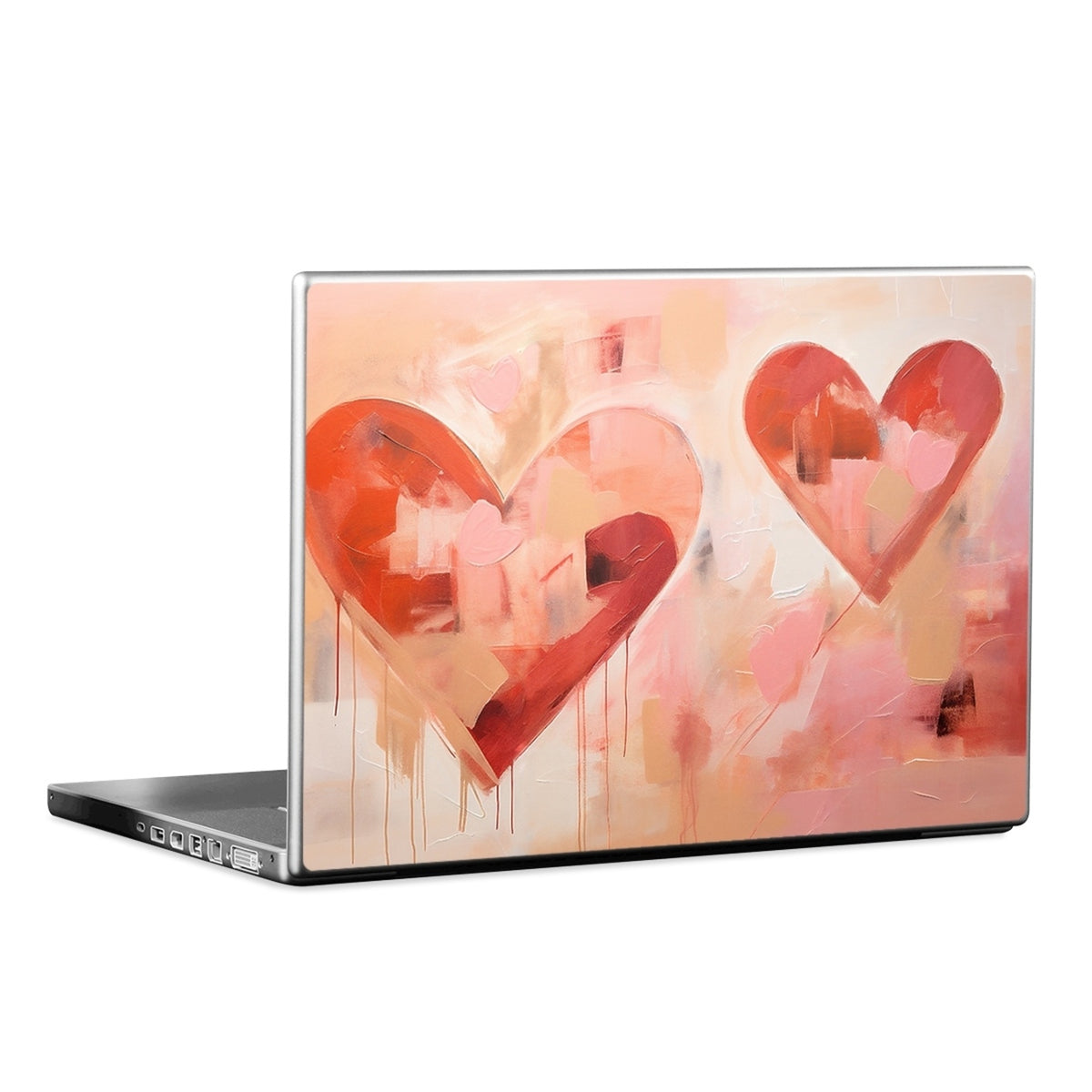 AbEx Hearts - Laptop Lid Skin