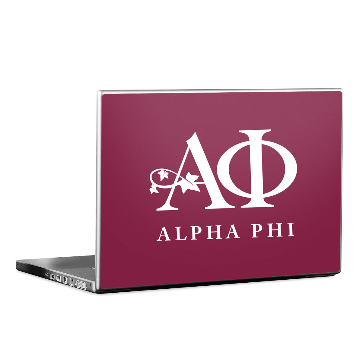 Alpha Phi Bordeaux - Laptop Lid Skin