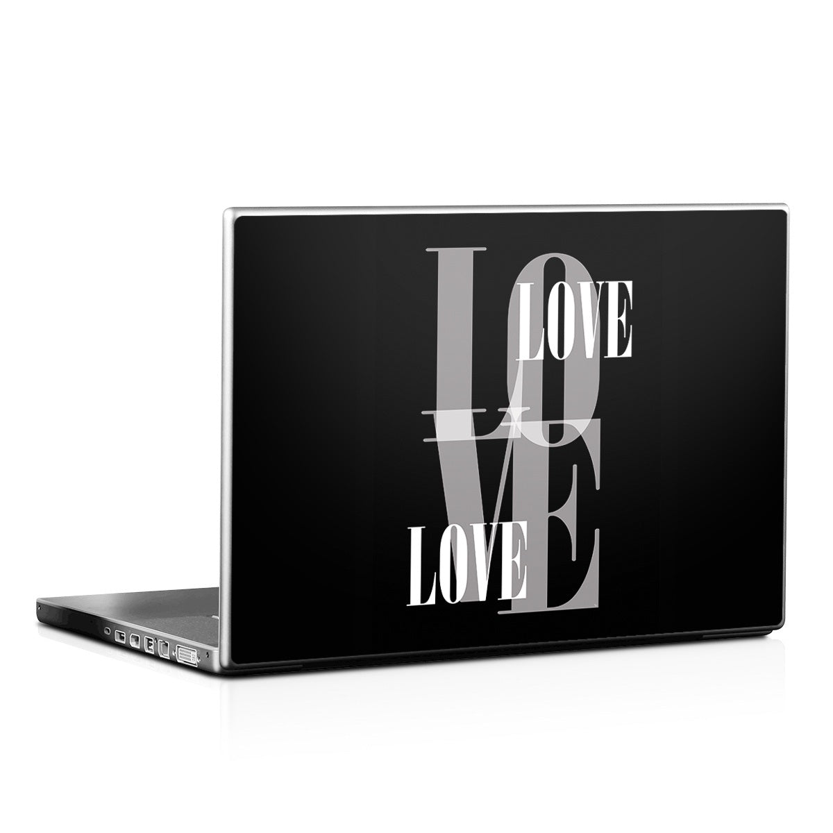 Black Love - Laptop Lid Skin