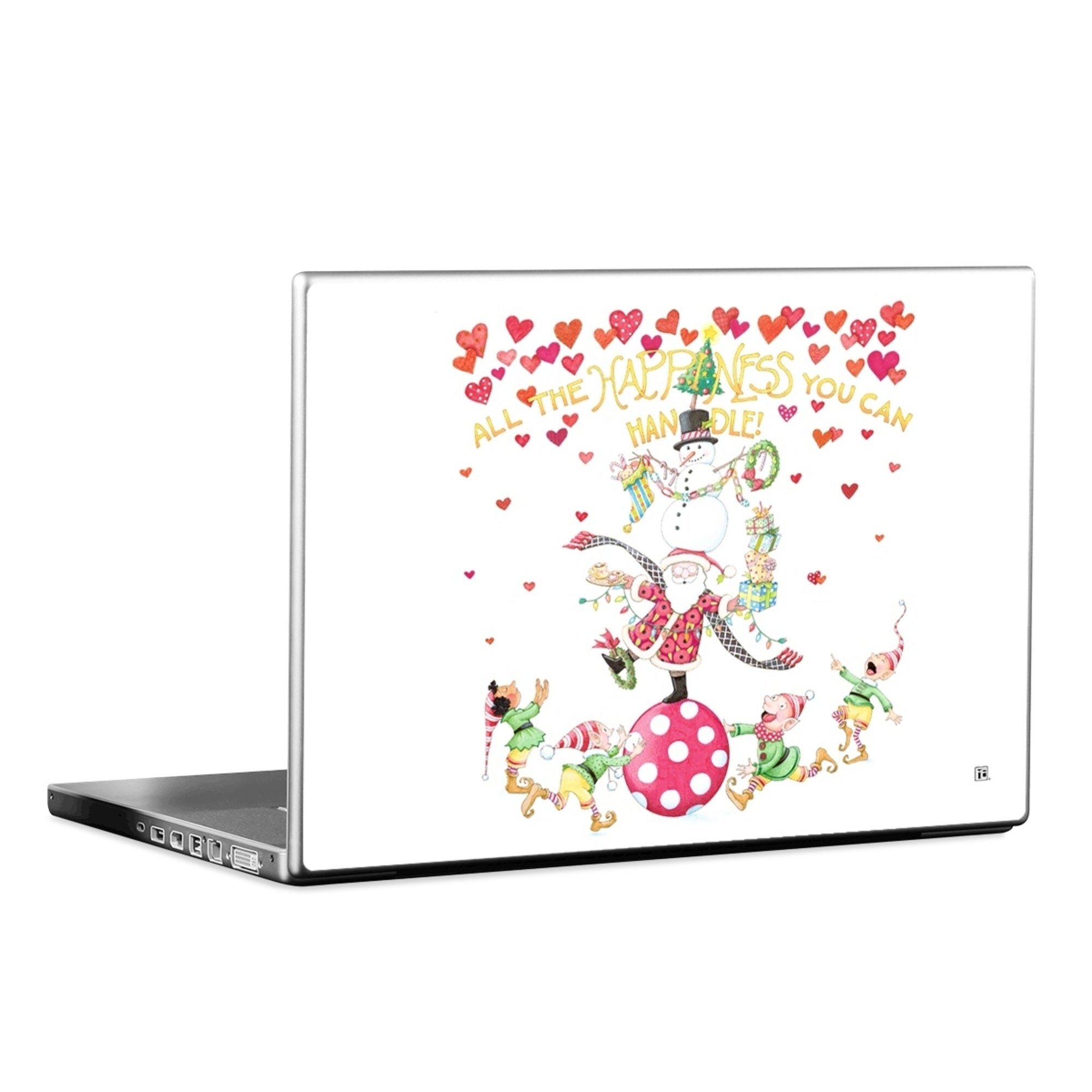 Christmas Circus - Laptop Lid Skin