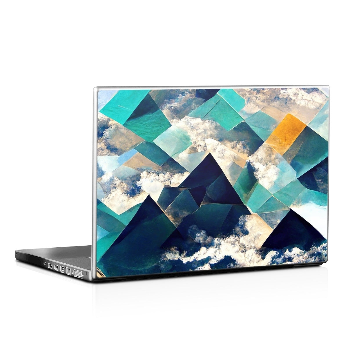 Gold Clouds - Laptop Lid Skin