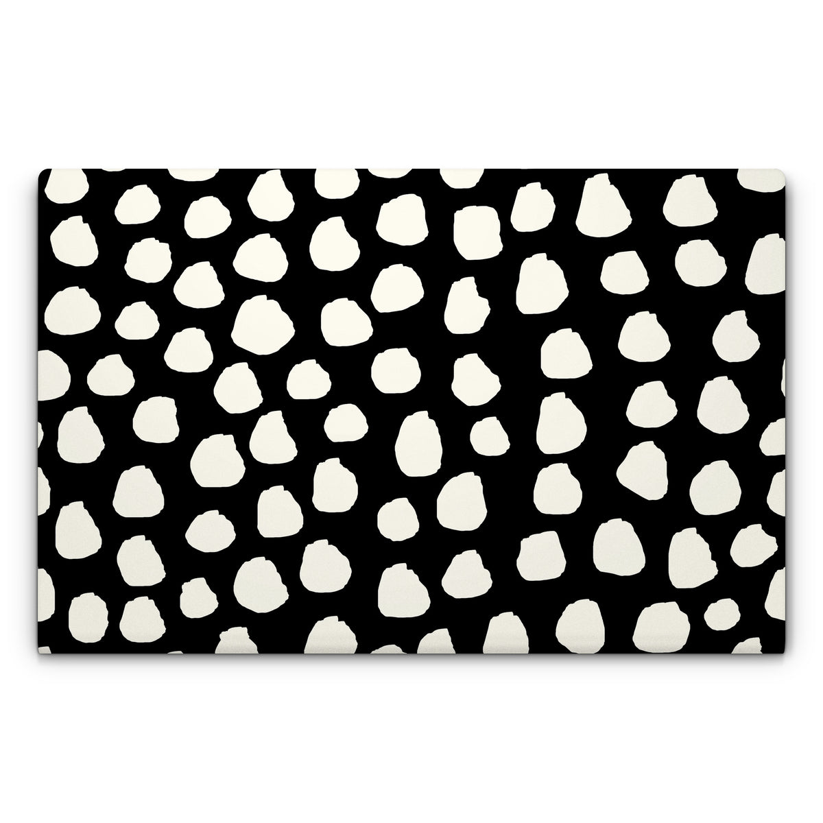 Inky Spots Black - Laptop Lid Skin