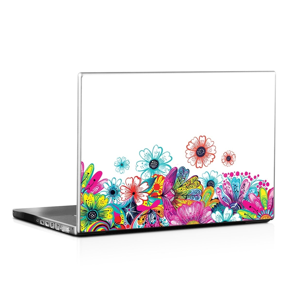 Intense Flowers - Laptop Lid Skin