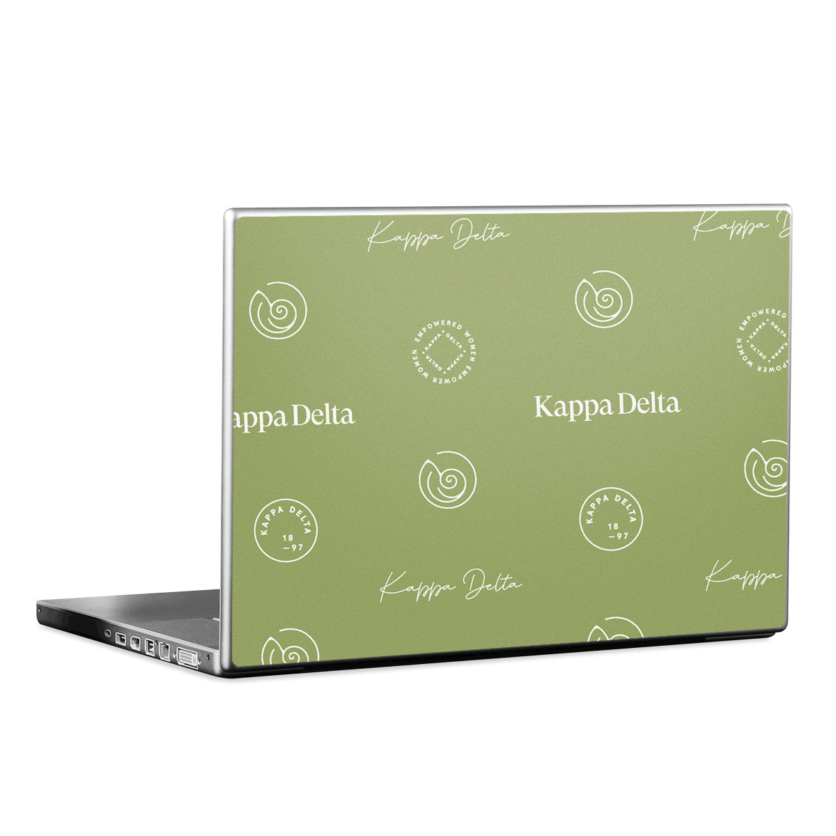 Kappa Delta Pattern - Laptop Lid Skin