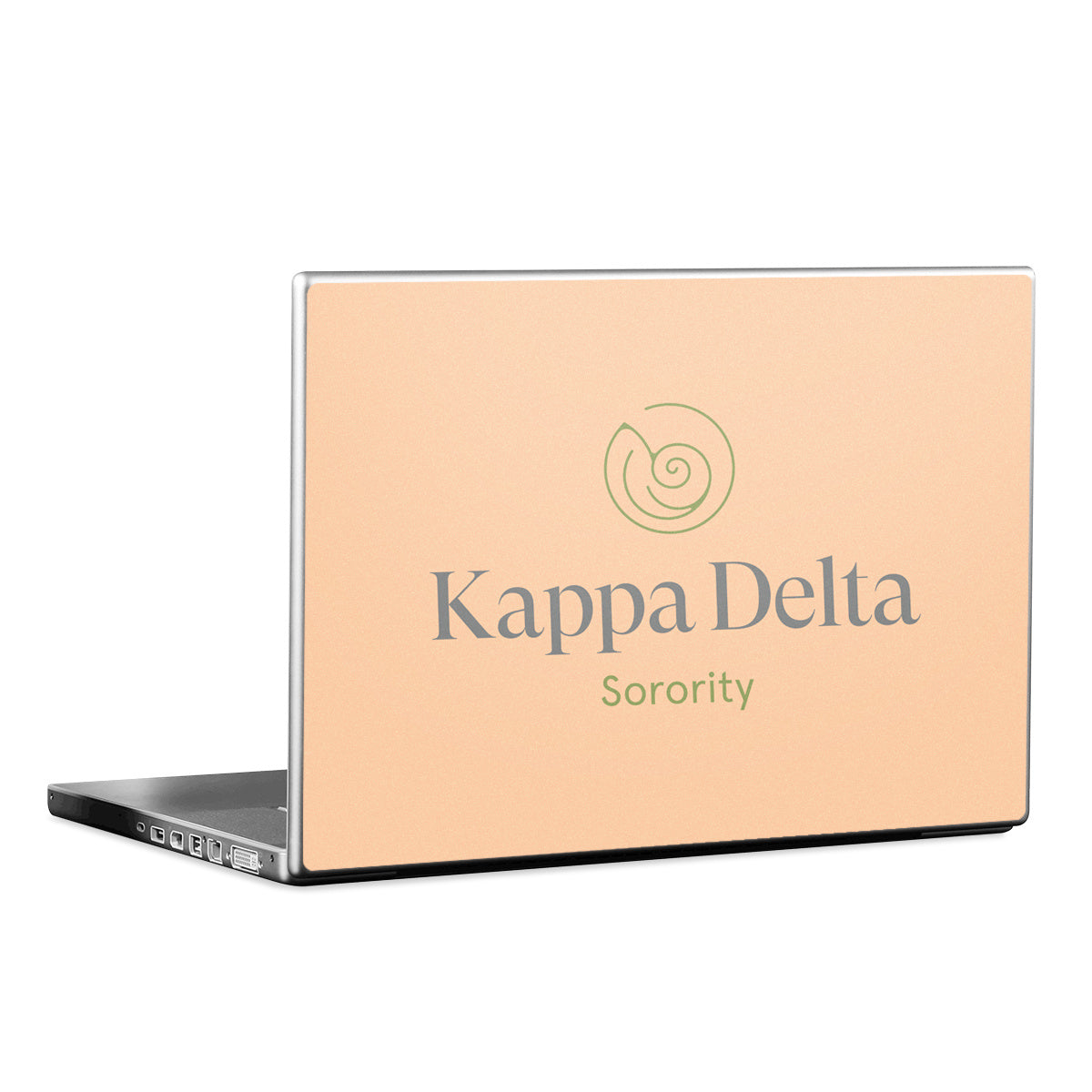 Kappa Delta Primary Logo Empowered Peach - Laptop Lid Skin