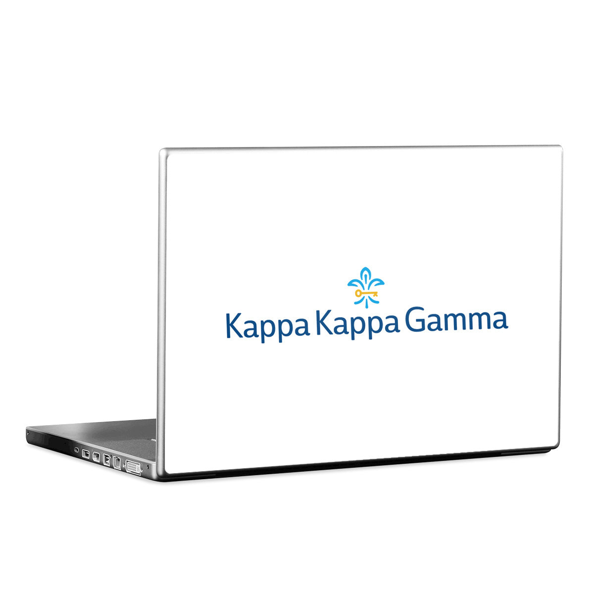 Kappa Kappa Gamma Brandmark White - Laptop Lid Skin