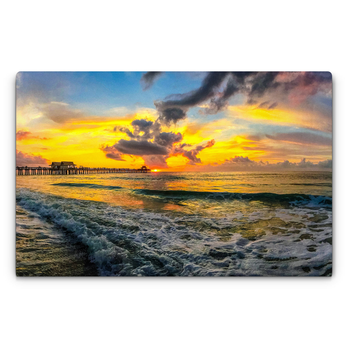 Naples Pier - Laptop Lid Skin