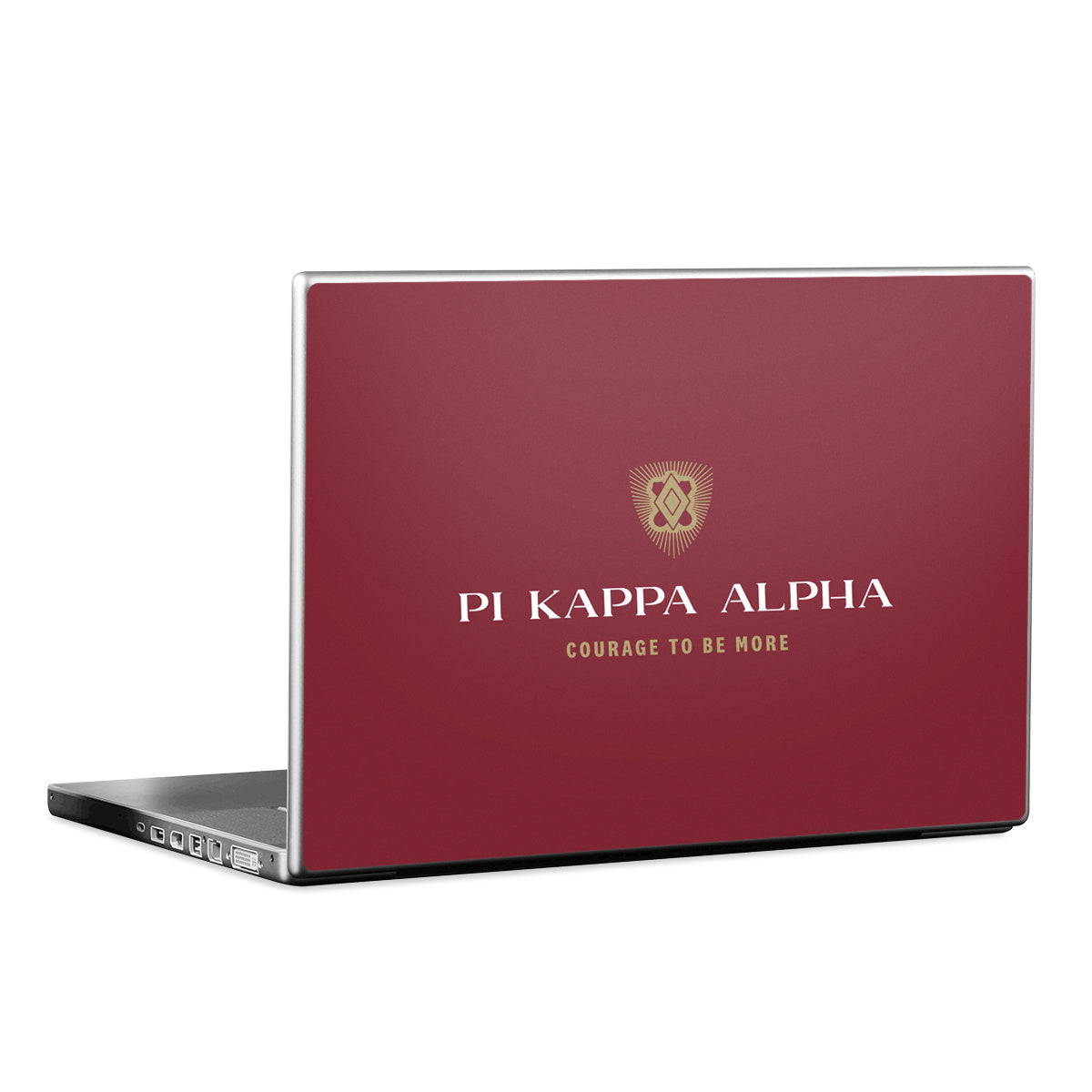 Pi Kappa Alpha Formal Logo Garnet - Laptop Lid Skin