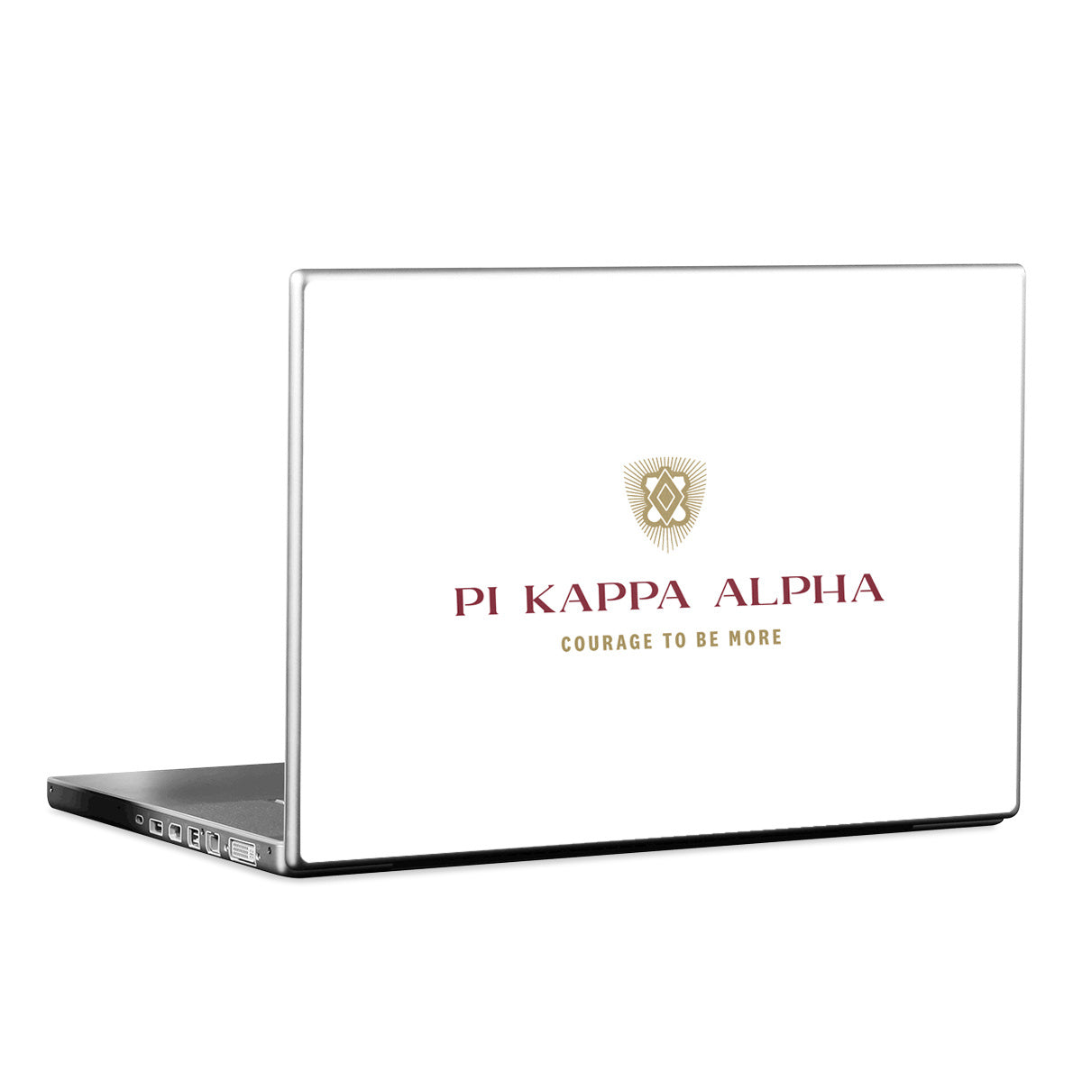 Pi Kappa Alpha Formal Logo White - Laptop Lid Skin
