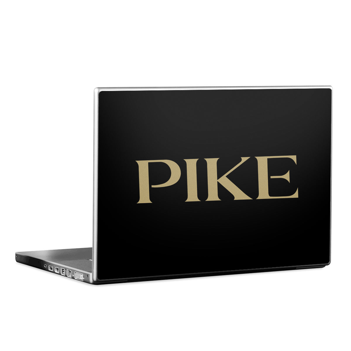 Pi Kappa Alpha PIKE Logo Black - Laptop Lid Skin