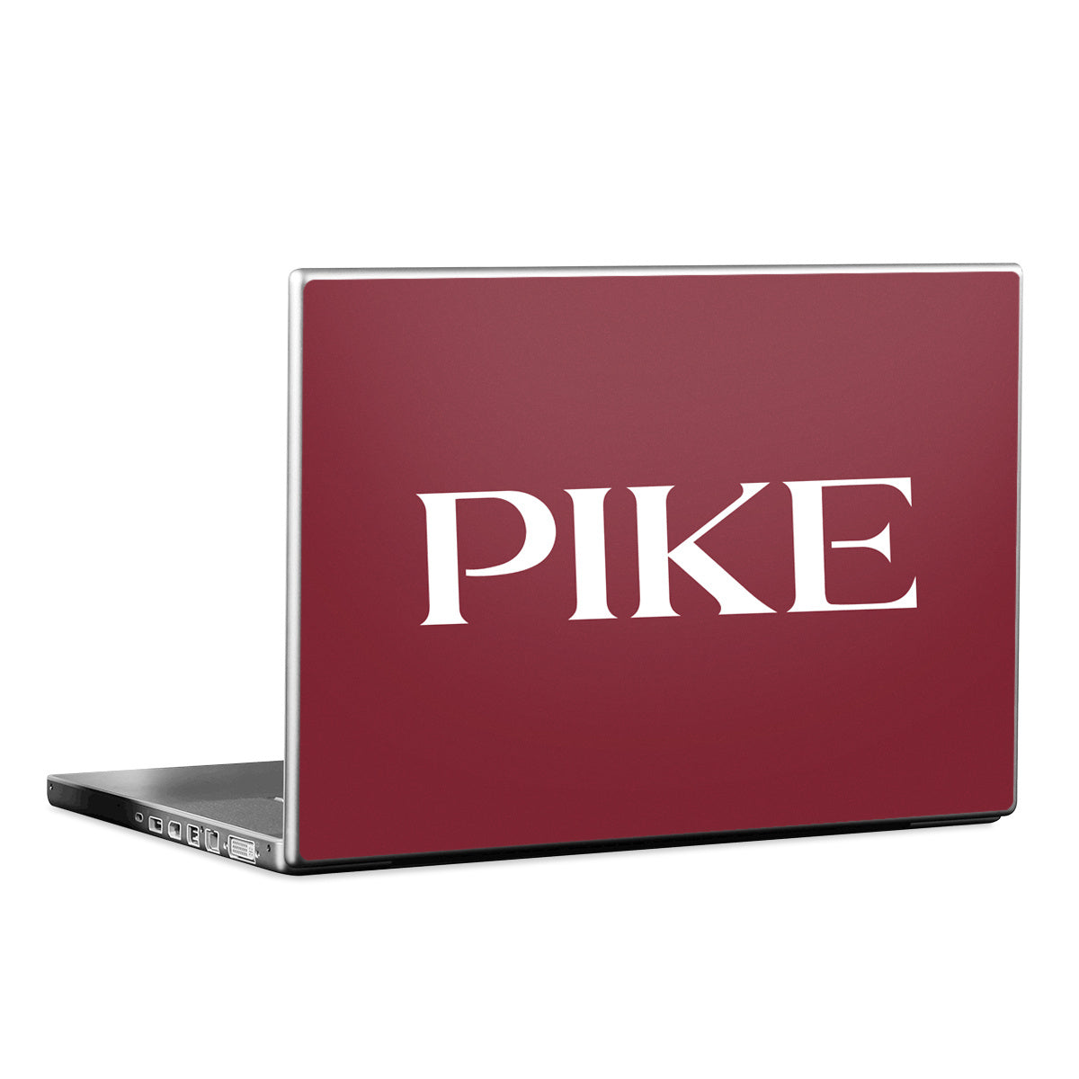 Pi Kappa Alpha PIKE Logo Garnet - Laptop Lid Skin