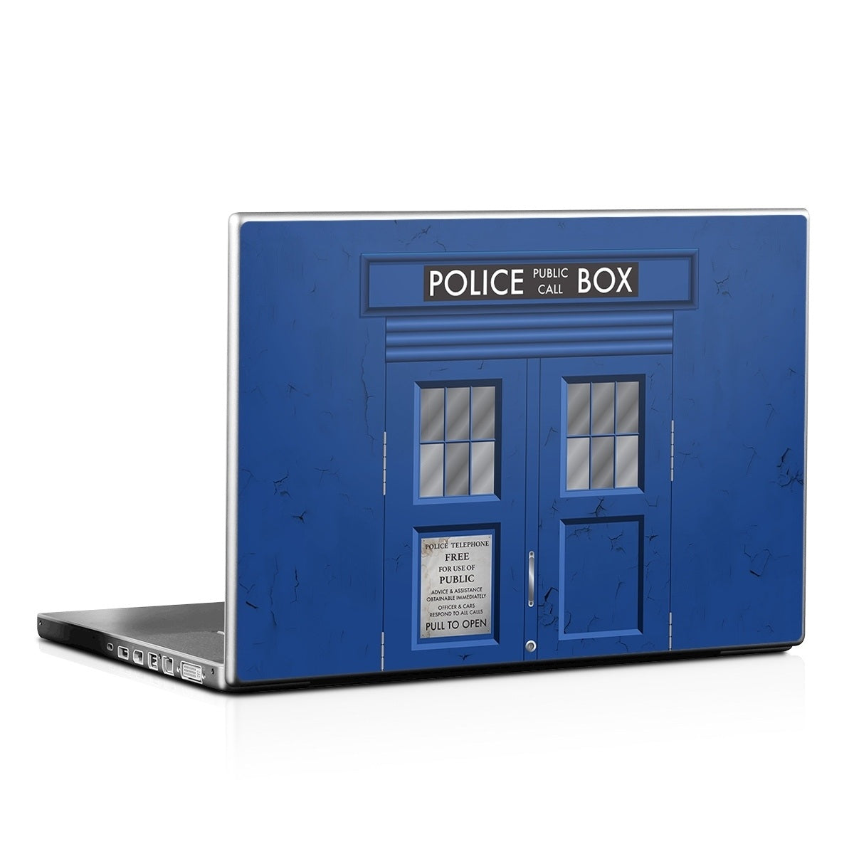 Police Box - Laptop Lid Skin