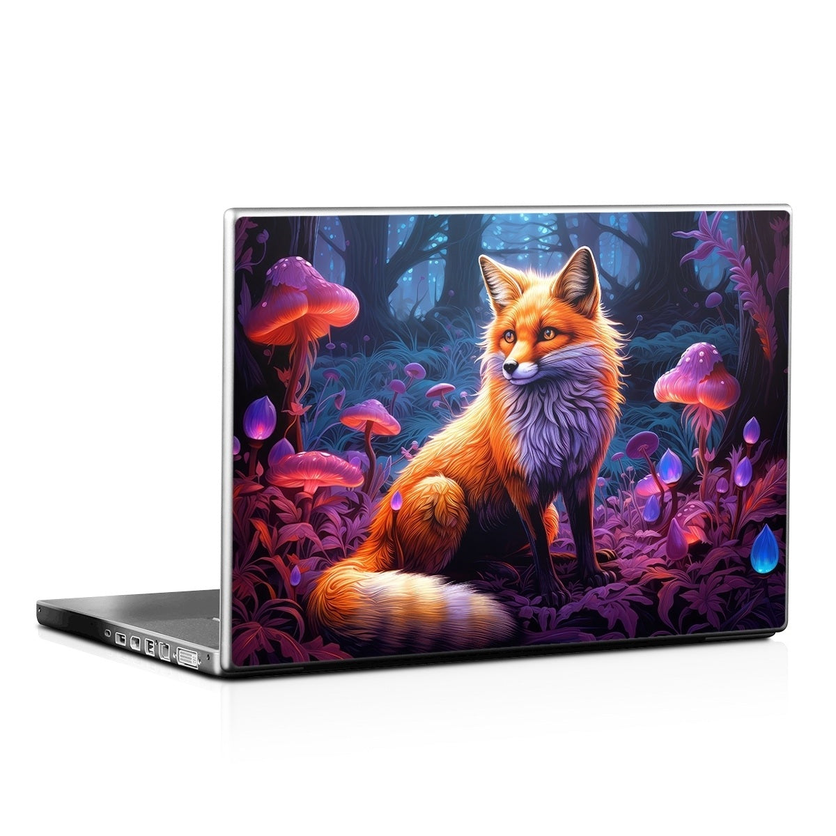 Radiant Fox - Laptop Lid Skin