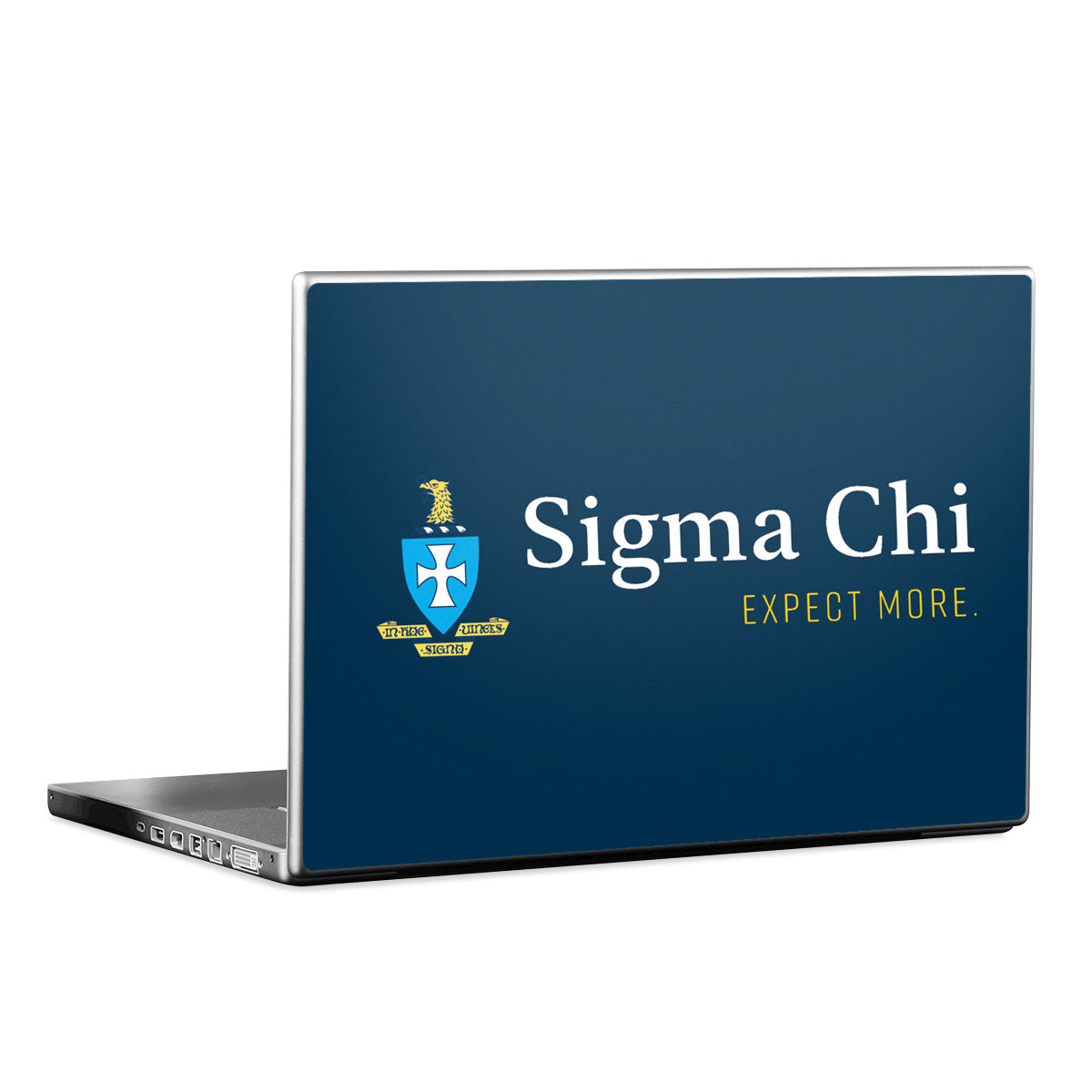 Sigma Chi Logo Navy - Laptop Lid Skin