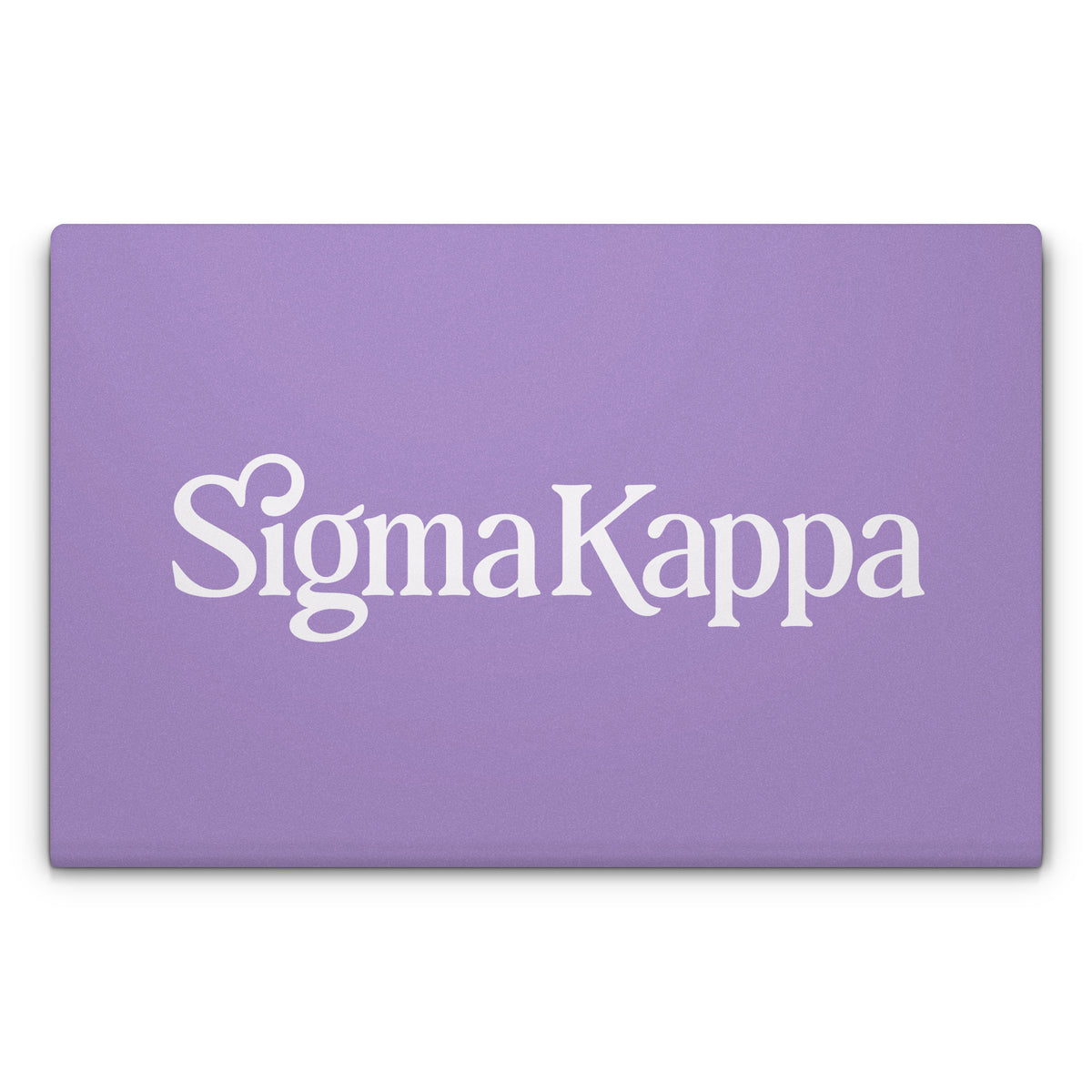 Sigma Kappa Primary Logo Dove Love on Legacy Lavender - Laptop Lid Skin