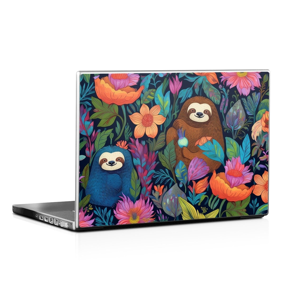 Garden of Slothy Delights - Laptop Lid Skin