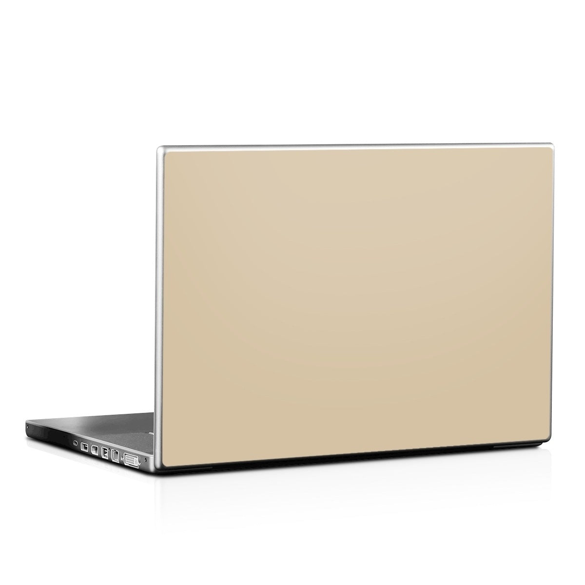 Computer Lid Solid State Beige - Laptop Lid Skin
