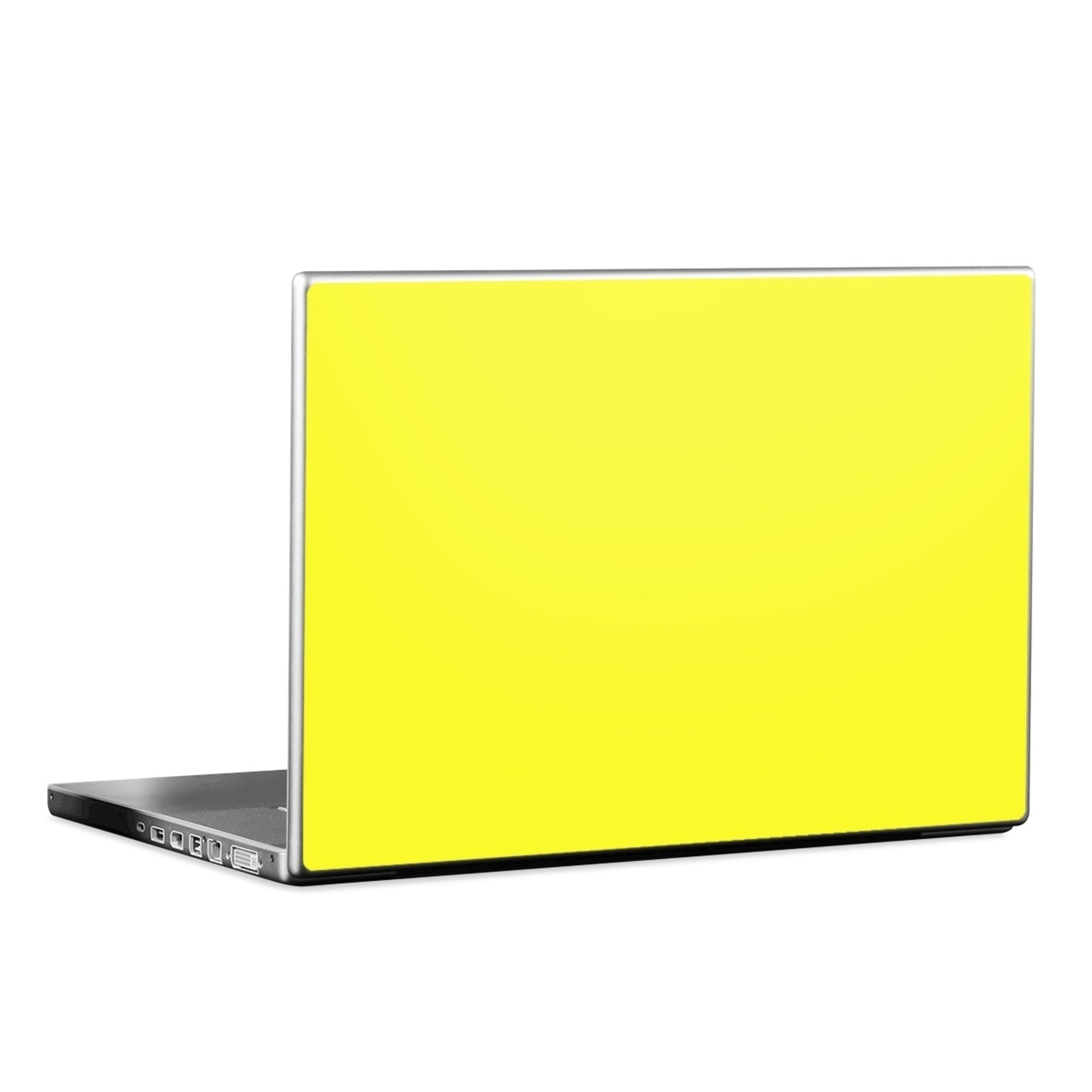 Solid State Lemon - Laptop Lid Skin
