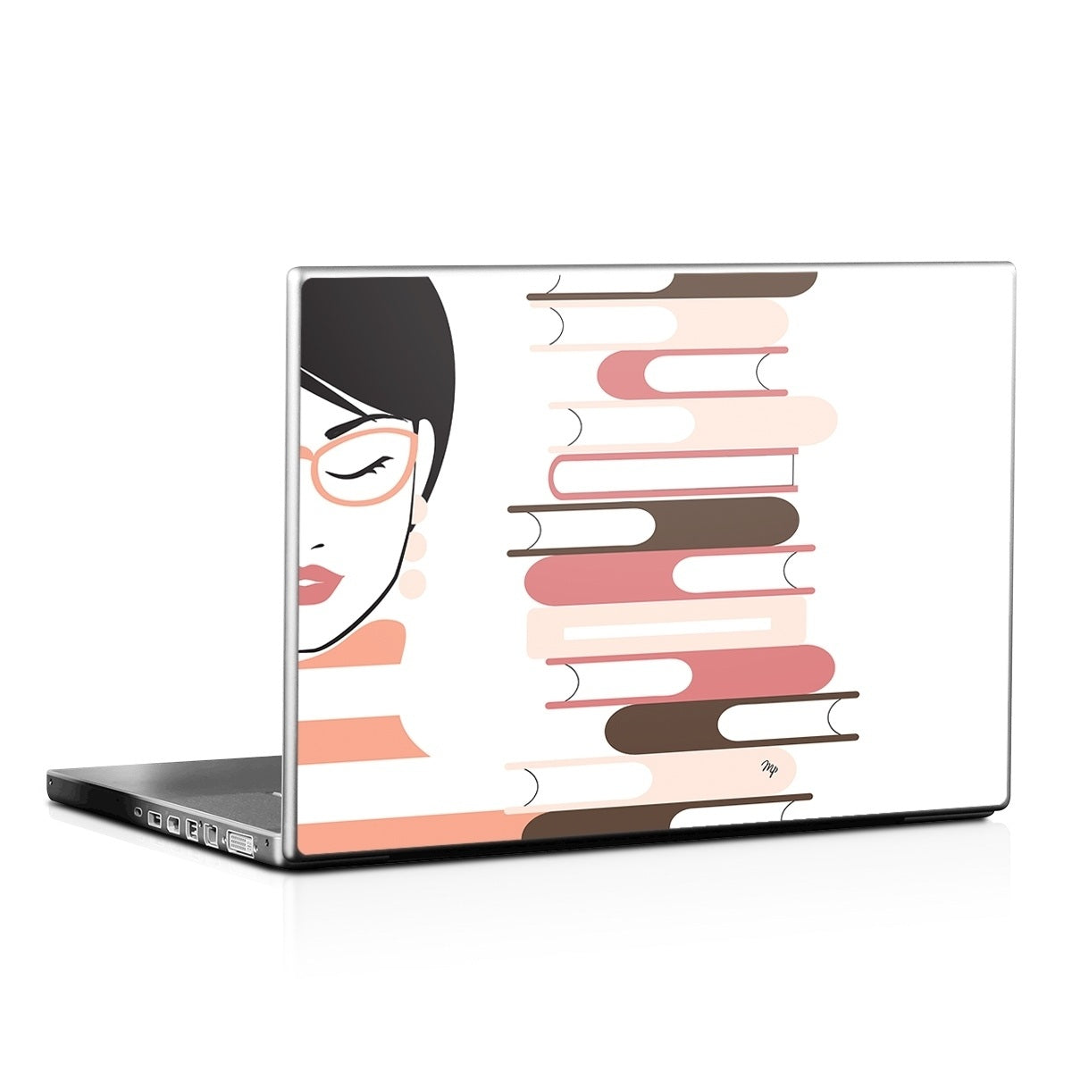 Time To Read - Laptop Lid Skin
